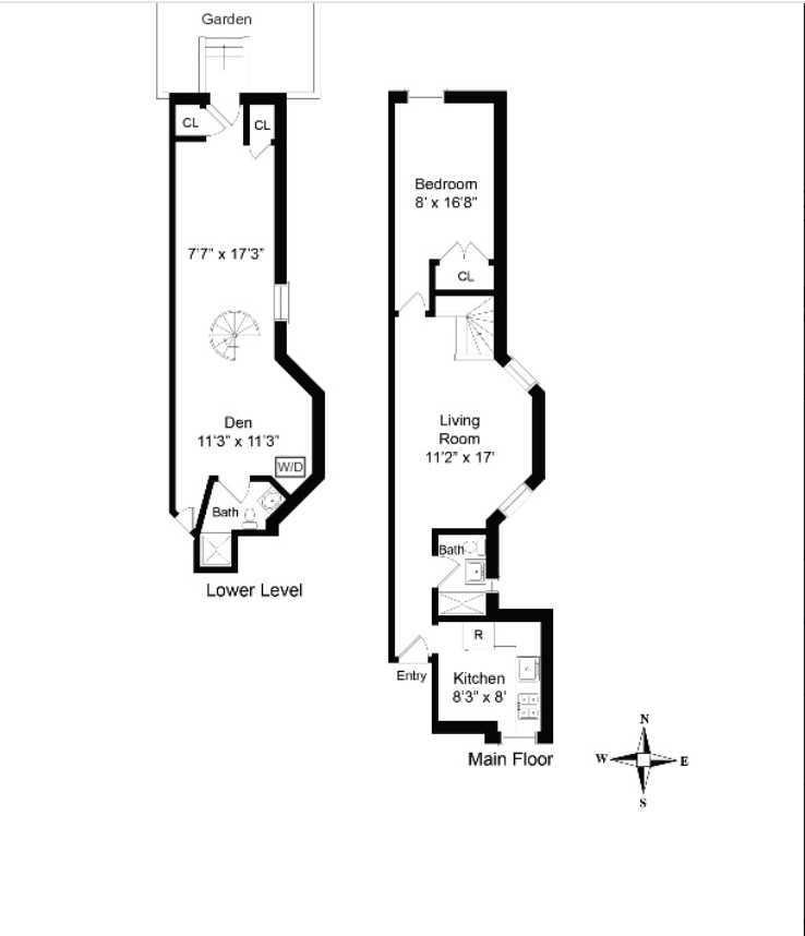 Floorplan for 238 East 82nd Street, 1C