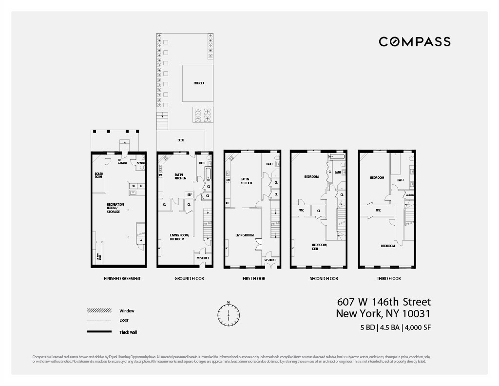 Floorplan for 607 West 146th Street