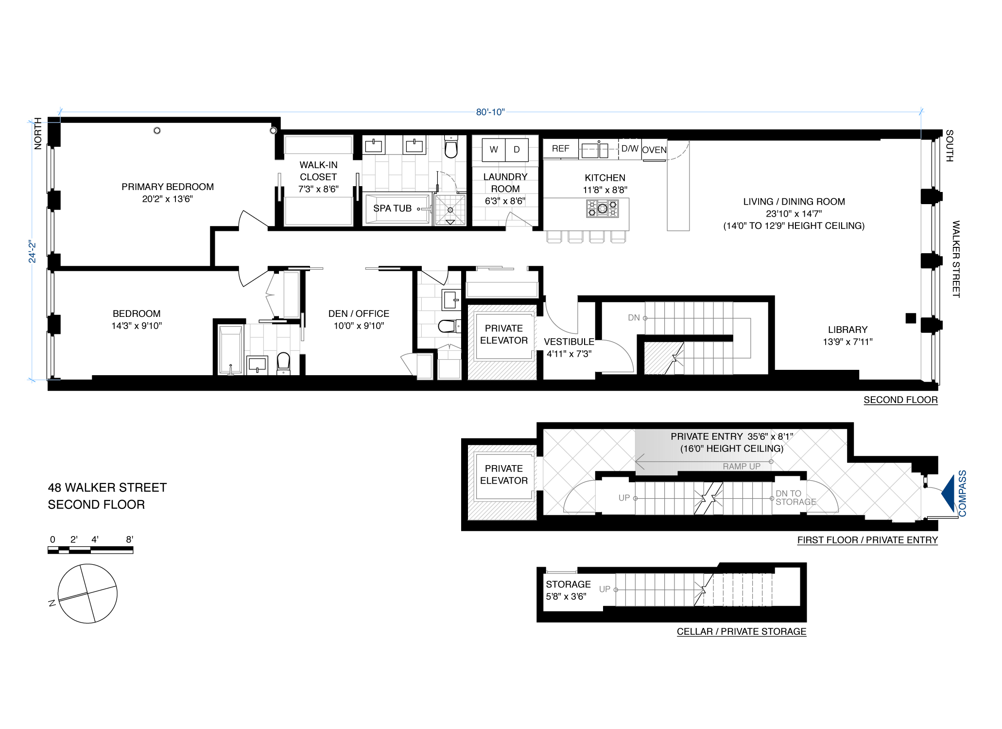 Floorplan for 48 Walker Street, 2