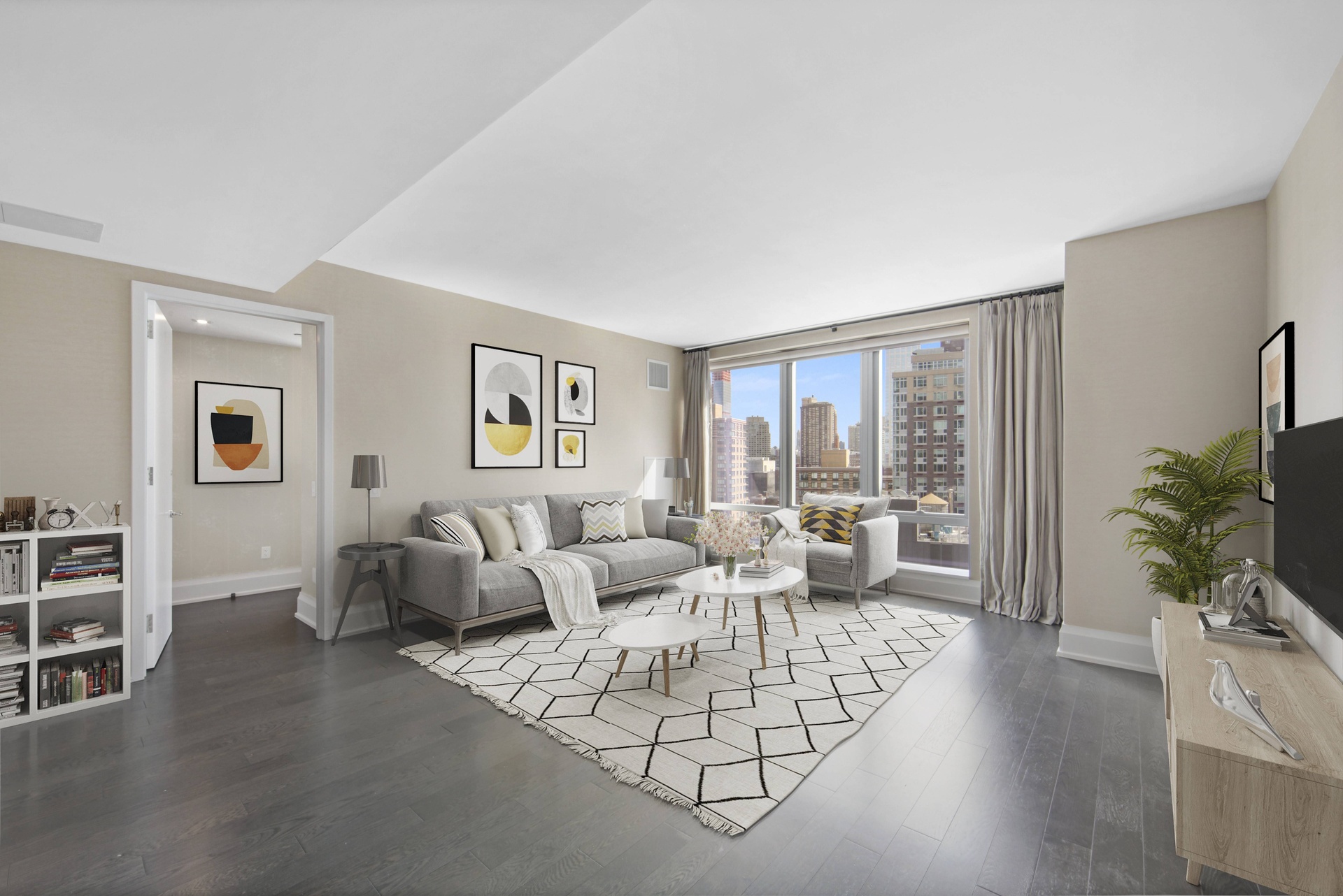 50 Riverside Boulevard 19-F, Lincoln Square, Upper West Side, NYC - 2 Bedrooms  
2.5 Bathrooms  
4 Rooms - 