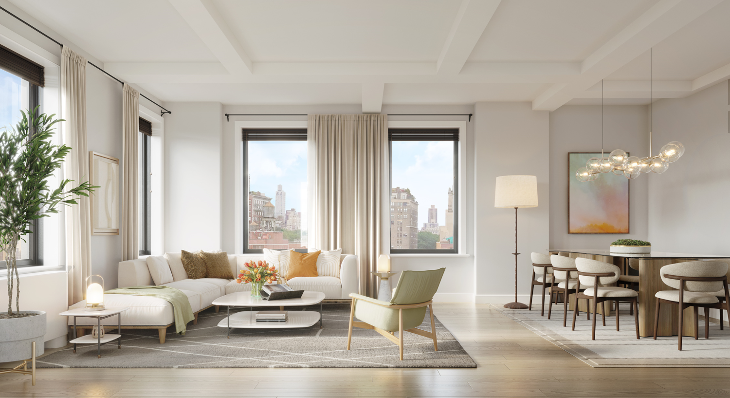 201 West 77th Street 17Ef, Upper West Side, Upper West Side, NYC - 3 Bedrooms  
3 Bathrooms  
6 Rooms - 