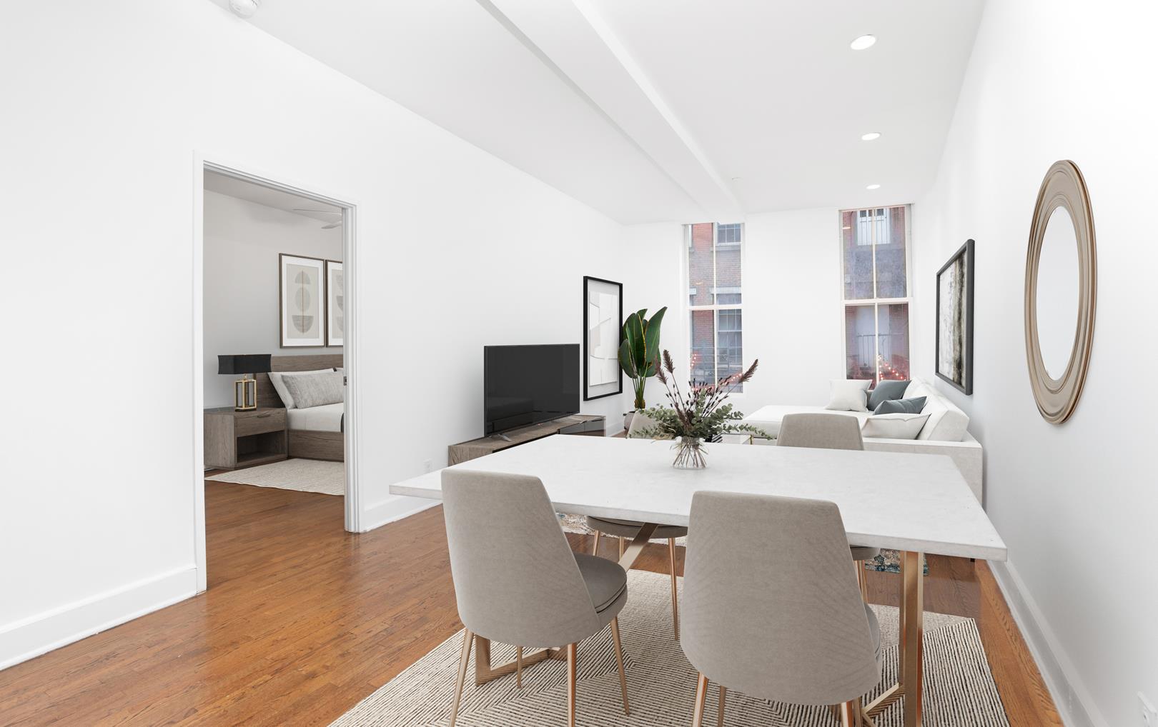South William Street 2-B, Financial District, Downtown, NYC - 2 Bedrooms  
1 Bathrooms  
5 Rooms - 