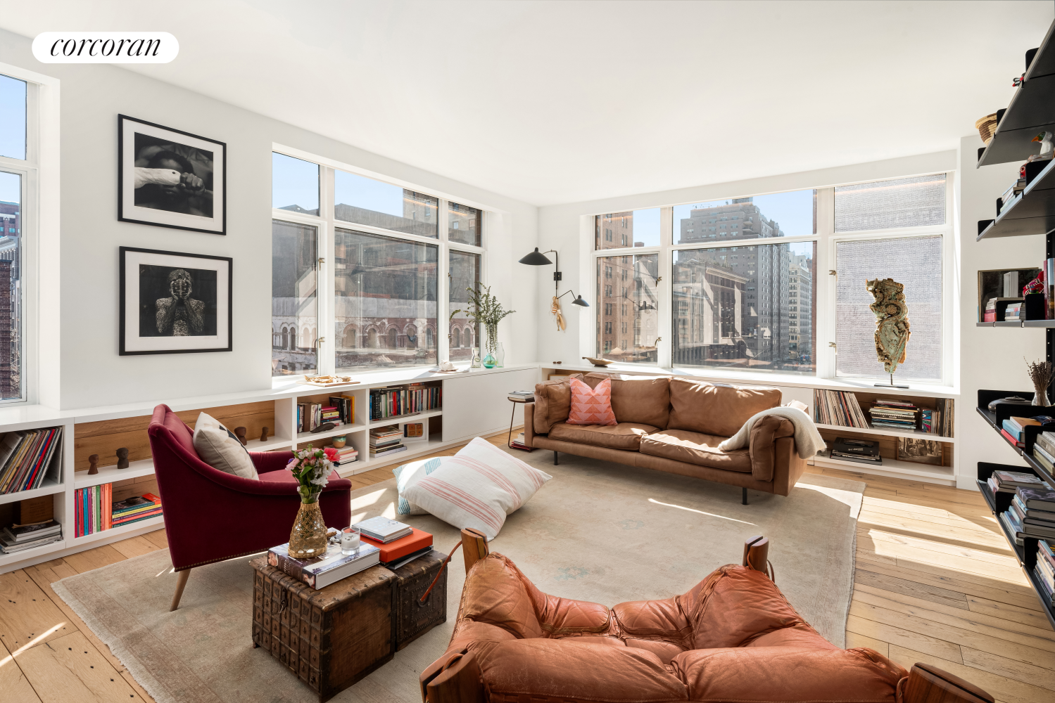 201 West 17th Street 6B, Chelsea, Downtown, NYC - 3 Bedrooms  
2.5 Bathrooms  
5 Rooms - 