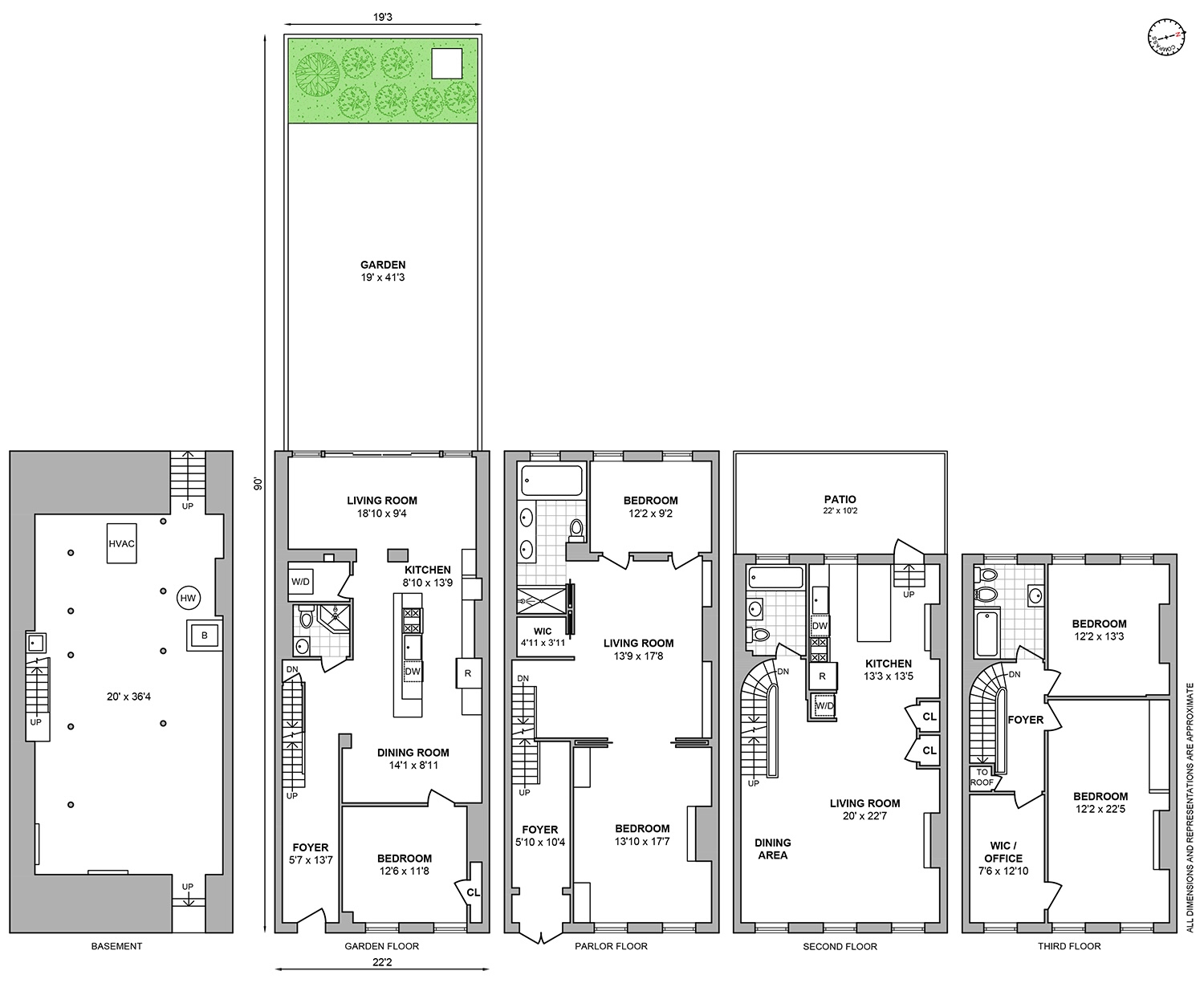 Floorplan for 398 Wythe Avenue