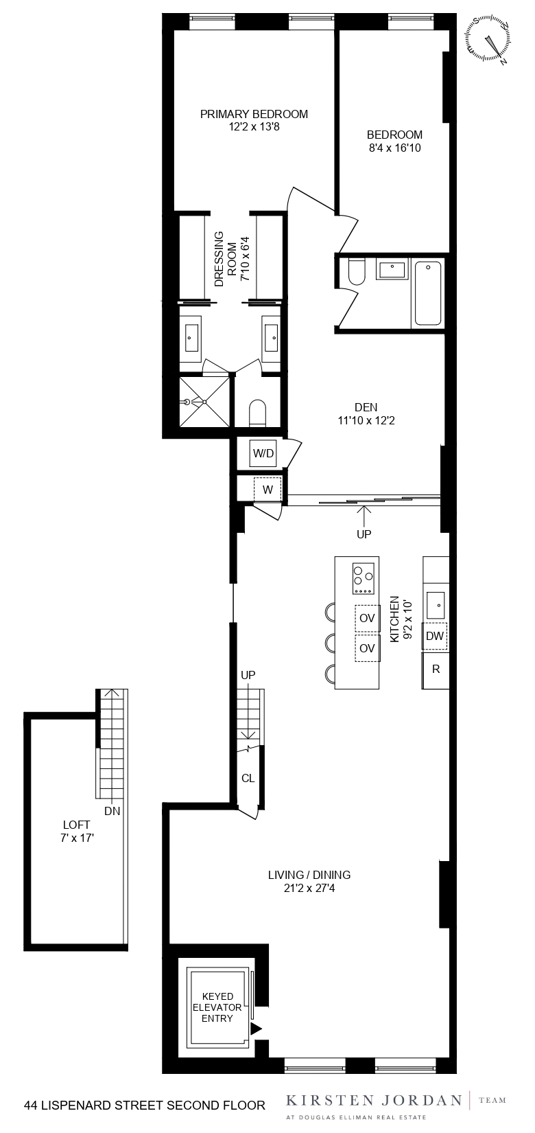 Floorplan for 44 Lispenard Street, 2