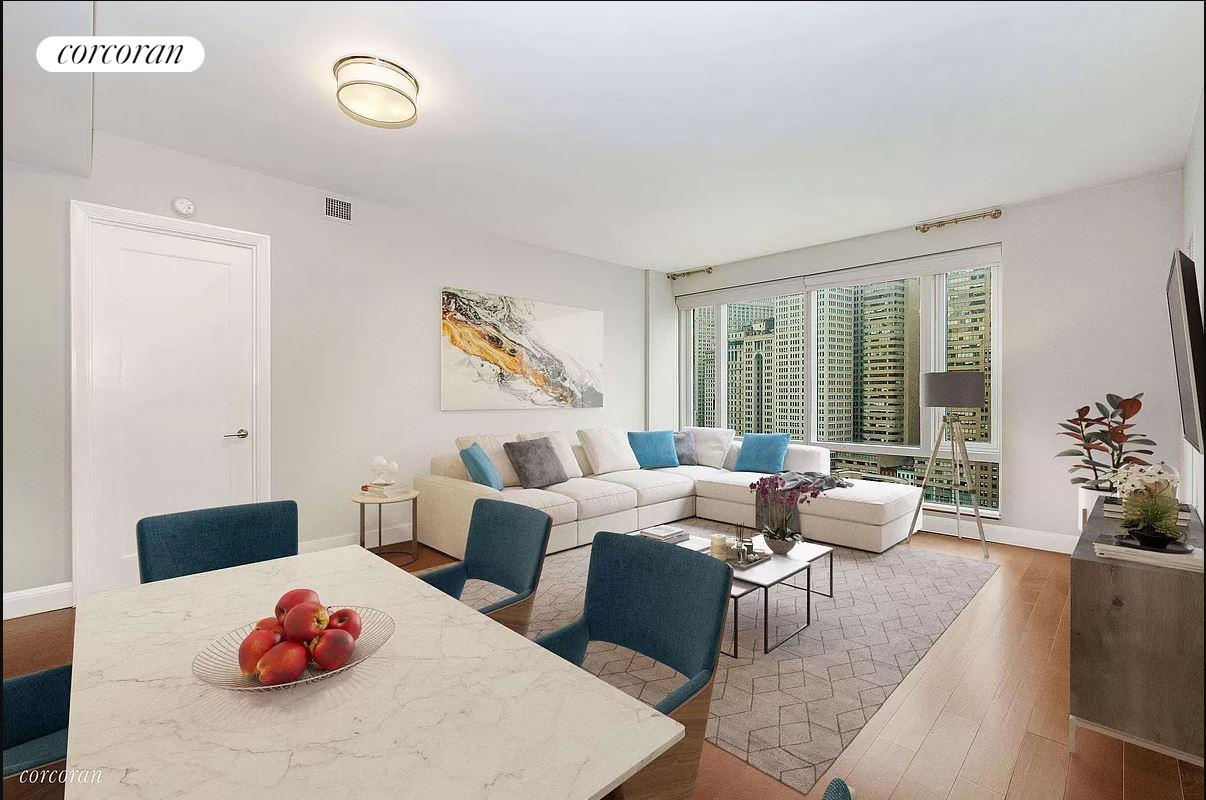 70 Little West Street 19G, Battery Park City, Downtown, NYC - 2 Bedrooms  
2 Bathrooms  
4 Rooms - 