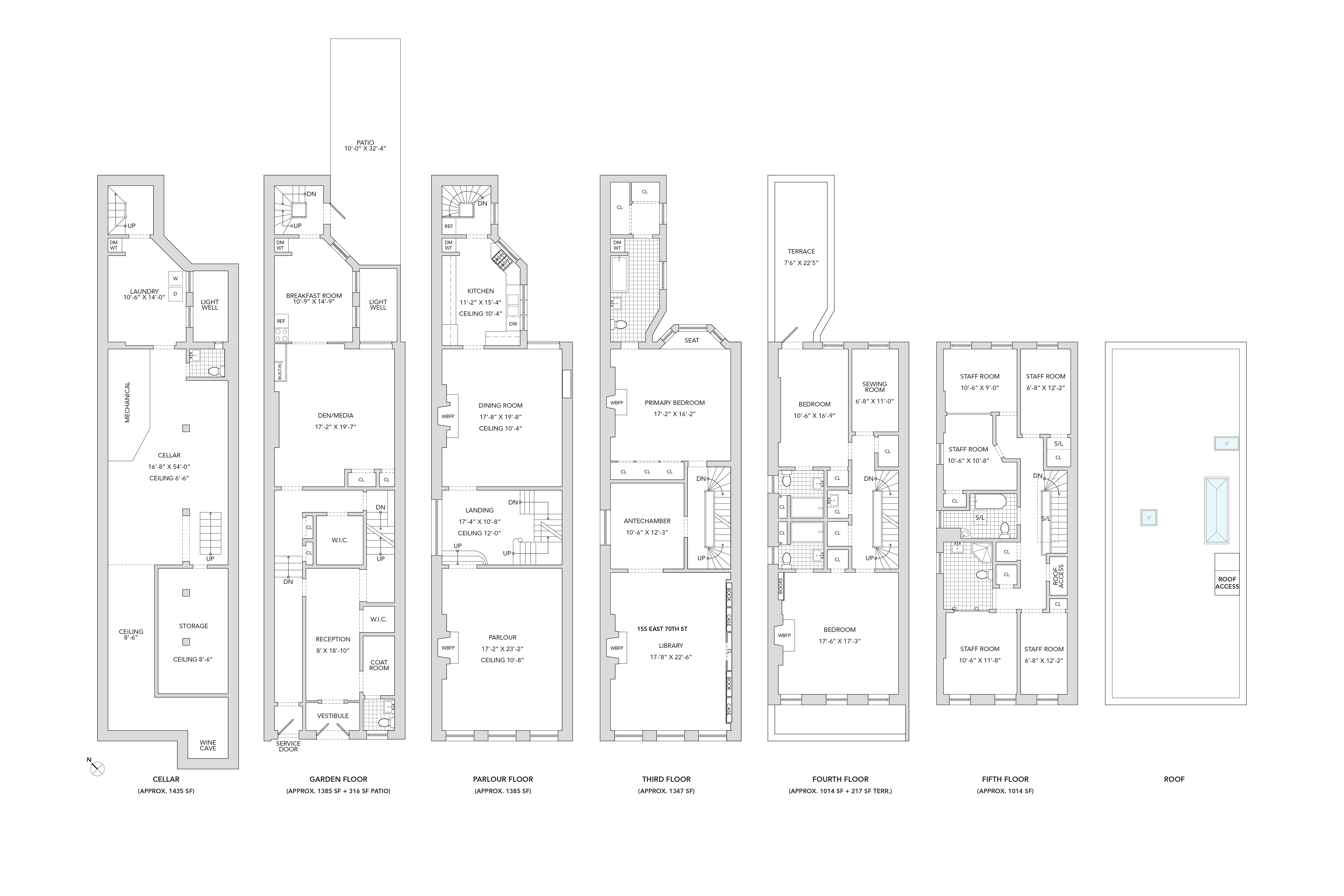 Floorplan for 155 East 70th Street