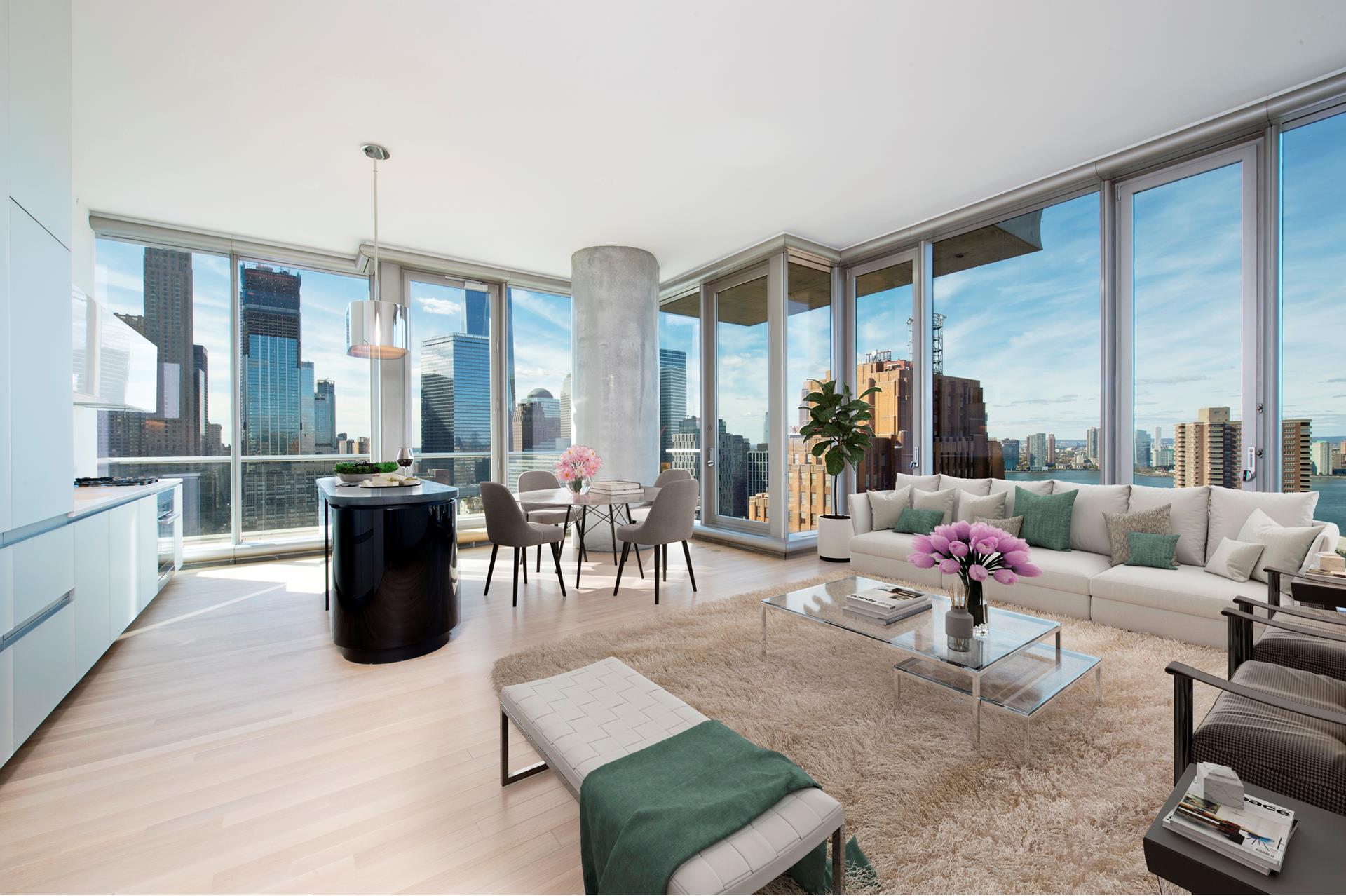 56 Leonard Street 29Aw, Tribeca, Downtown, NYC - 2 Bedrooms  
2.5 Bathrooms  
4 Rooms - 