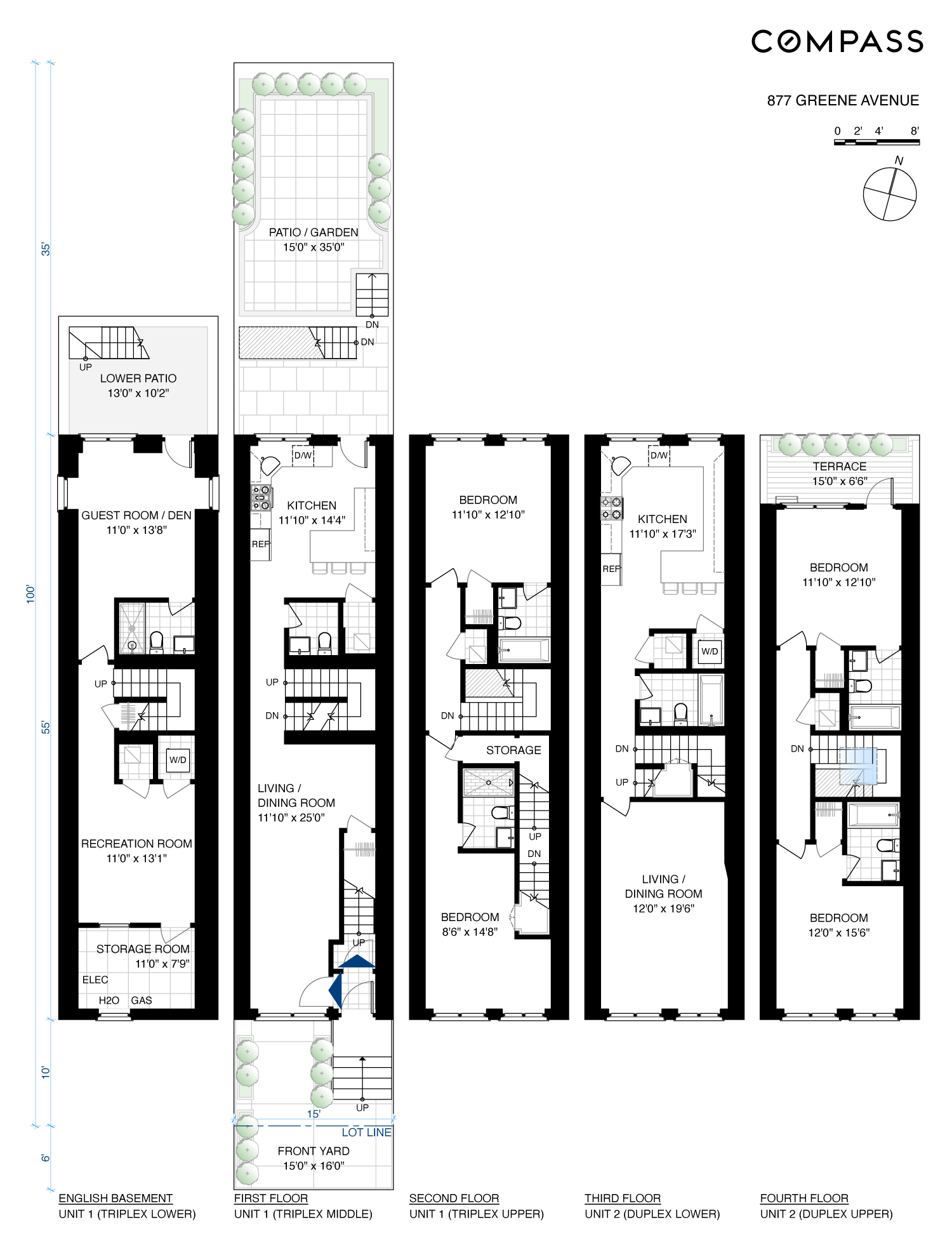 Floorplan for 877 Greene Avenue