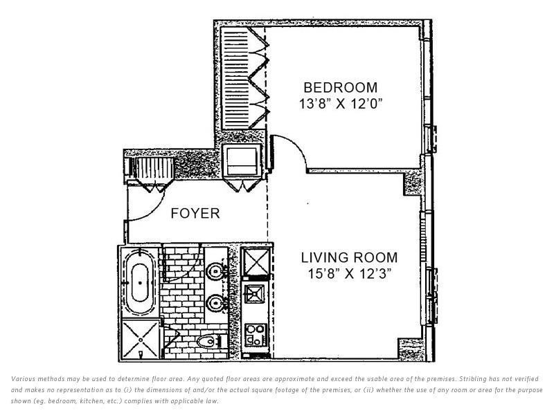 Floorplan for 18 West 48th Street, 33-D