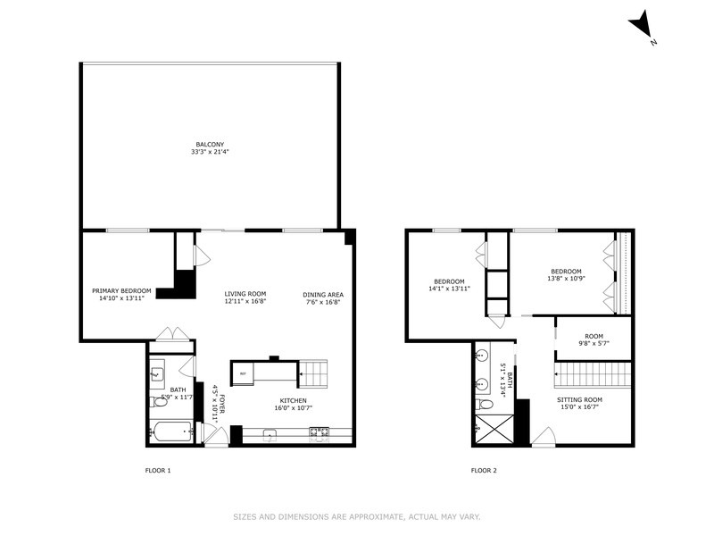 Floorplan for 372 5th Avenue, PH10B