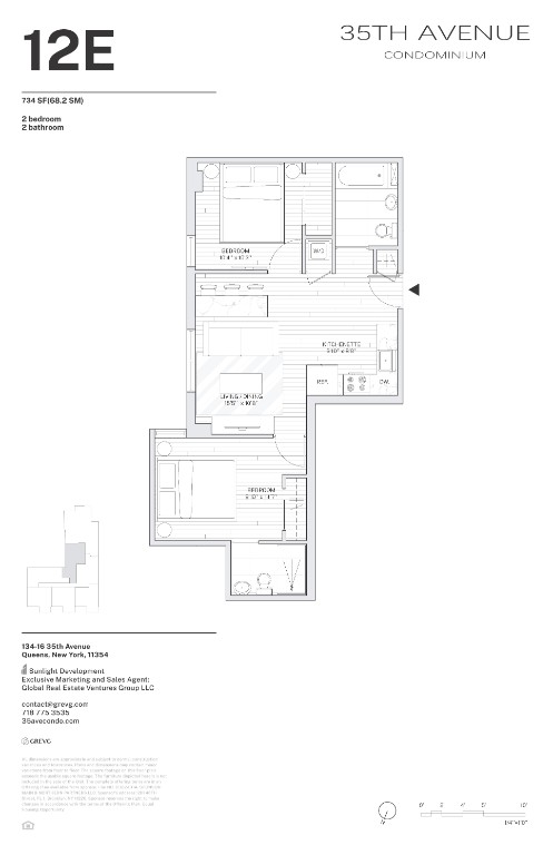 Floorplan for 134-16 35th Avenue