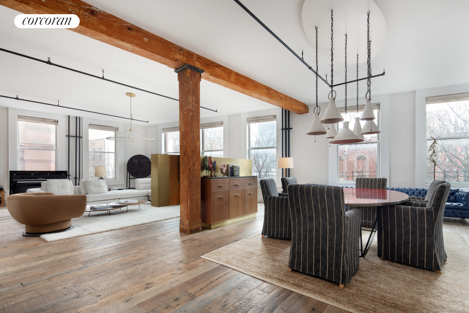 285 Lafayette Street 3E, Nolita, Downtown, NYC - 3 Bedrooms  
3.5 Bathrooms  
5 Rooms - 