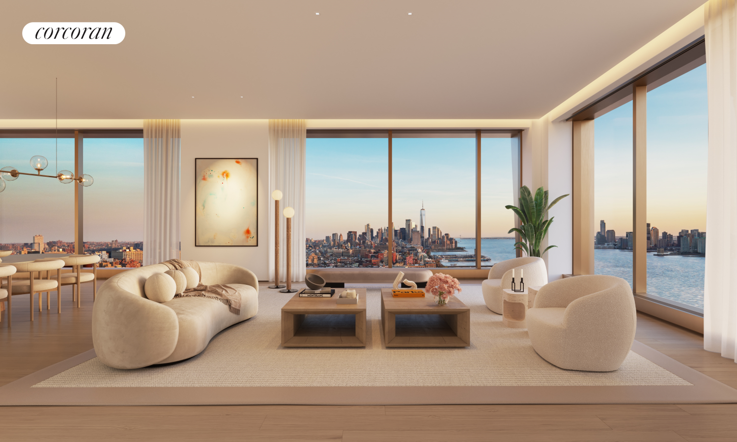 500 West 18th Street West 27A, Chelsea, Downtown, NYC - 4 Bedrooms  
4.5 Bathrooms  
6 Rooms - 