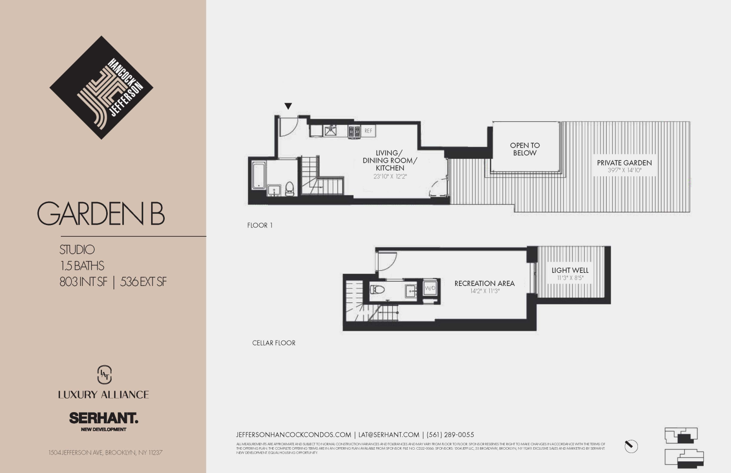 Floorplan for 1504 Jefferson Avenue, GDNB