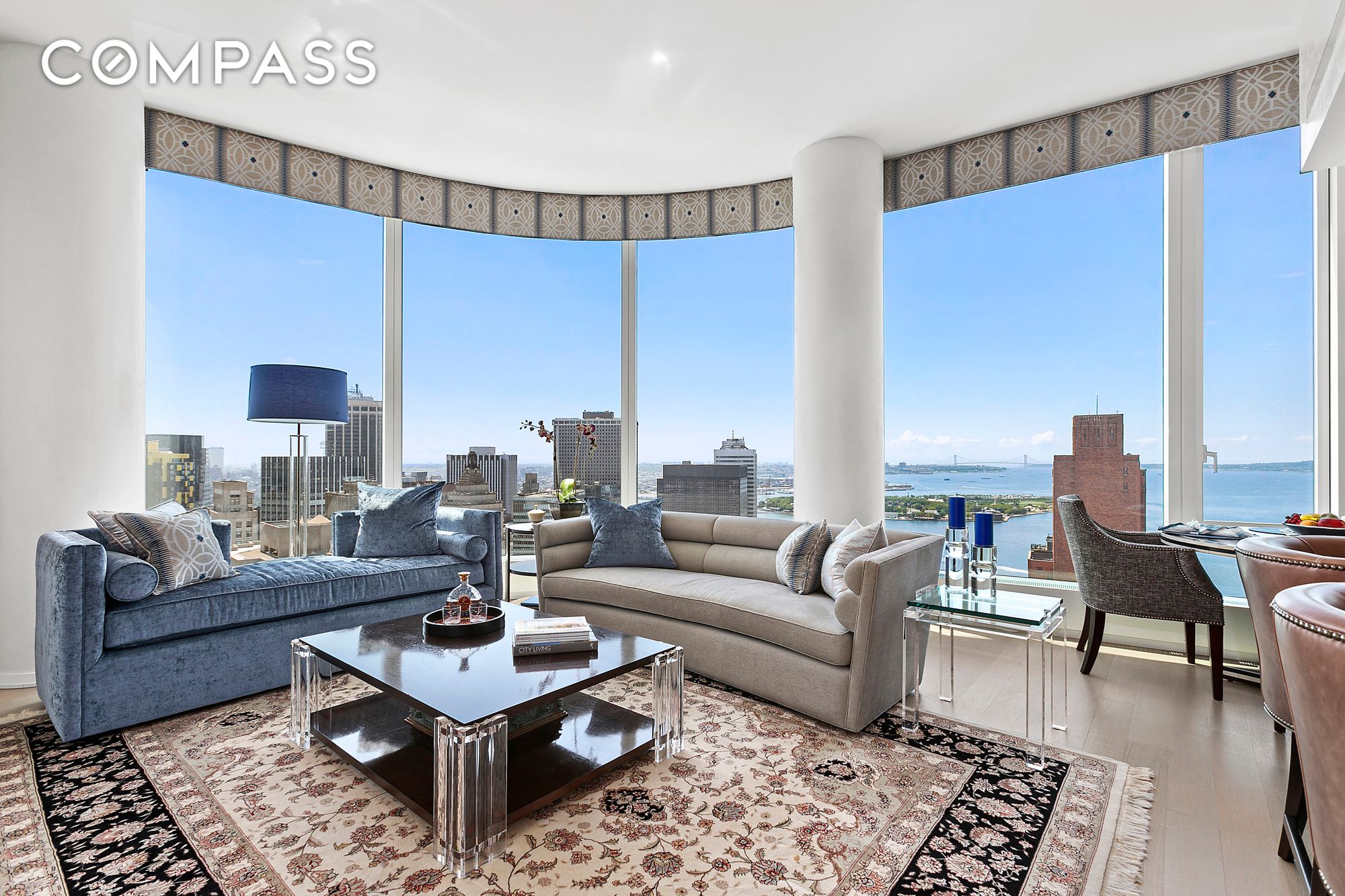 50 West Street 45B, Financial District, Downtown, NYC - 2 Bedrooms  
2.5 Bathrooms  
4 Rooms - 