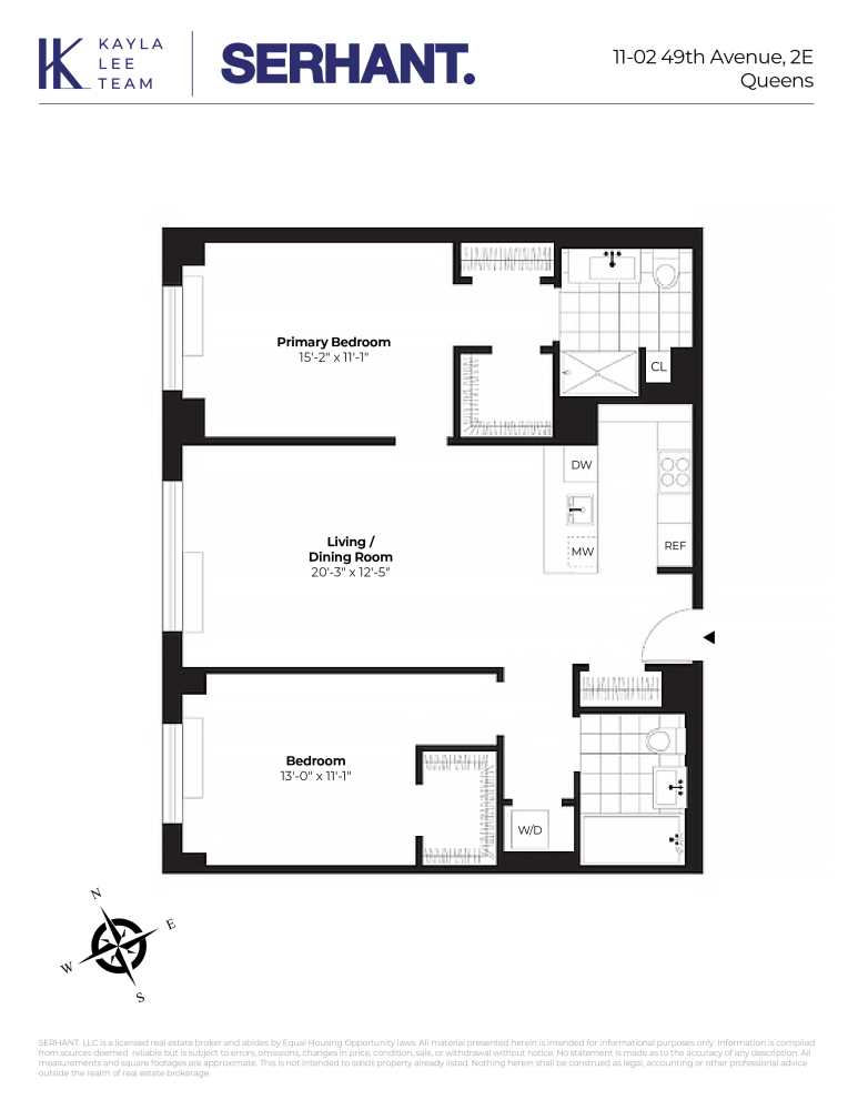 Floorplan for 11-02 49th Ave