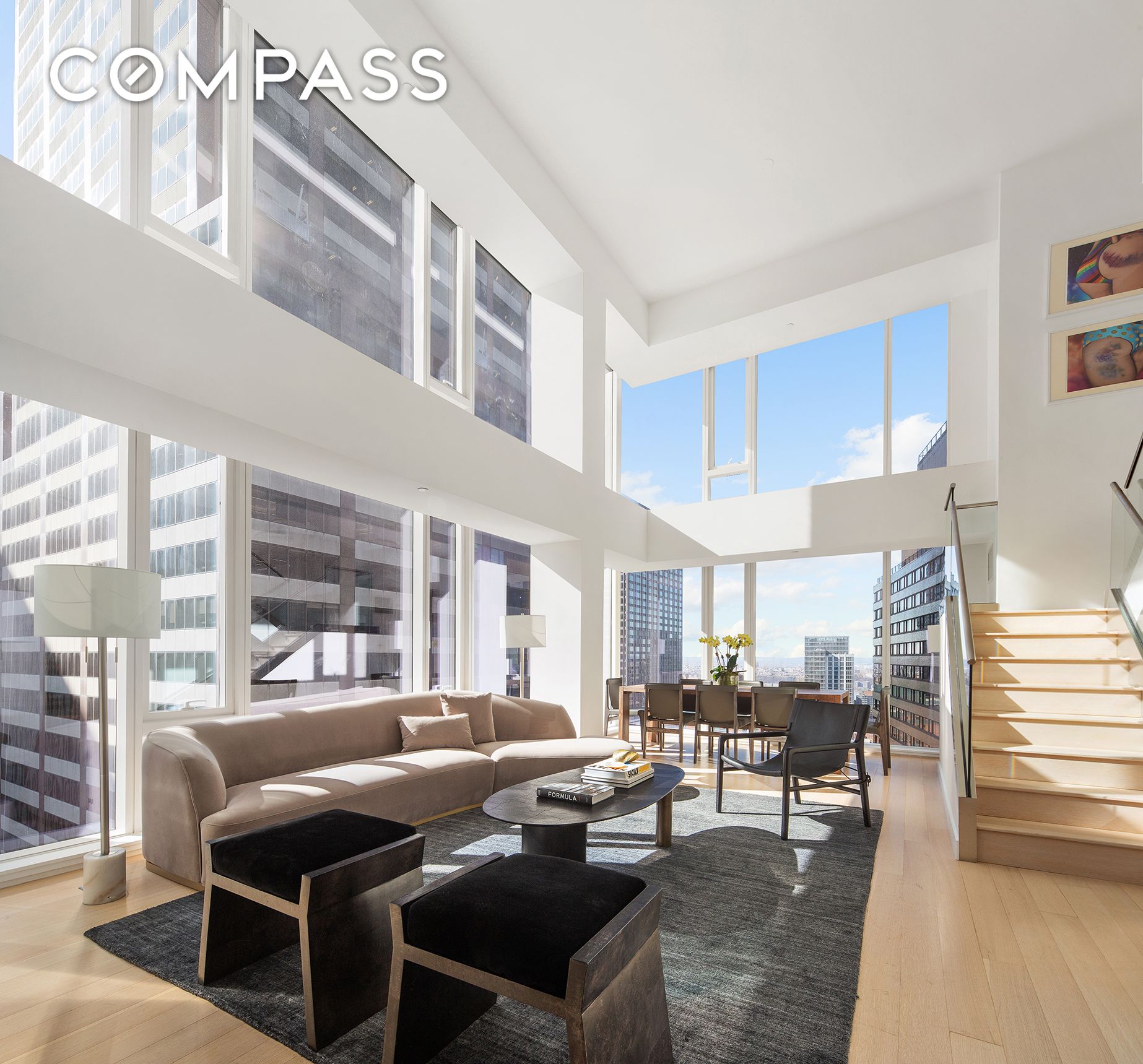 135 West 52nd Street Ph3, Theater District, Midtown West, NYC - 3 Bedrooms  
3.5 Bathrooms  
6 Rooms - 