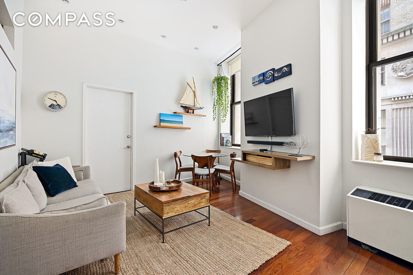 1 Wall Street Court 309, Financial District, Downtown, NYC - 2 Bedrooms  
2 Bathrooms  
4 Rooms - 