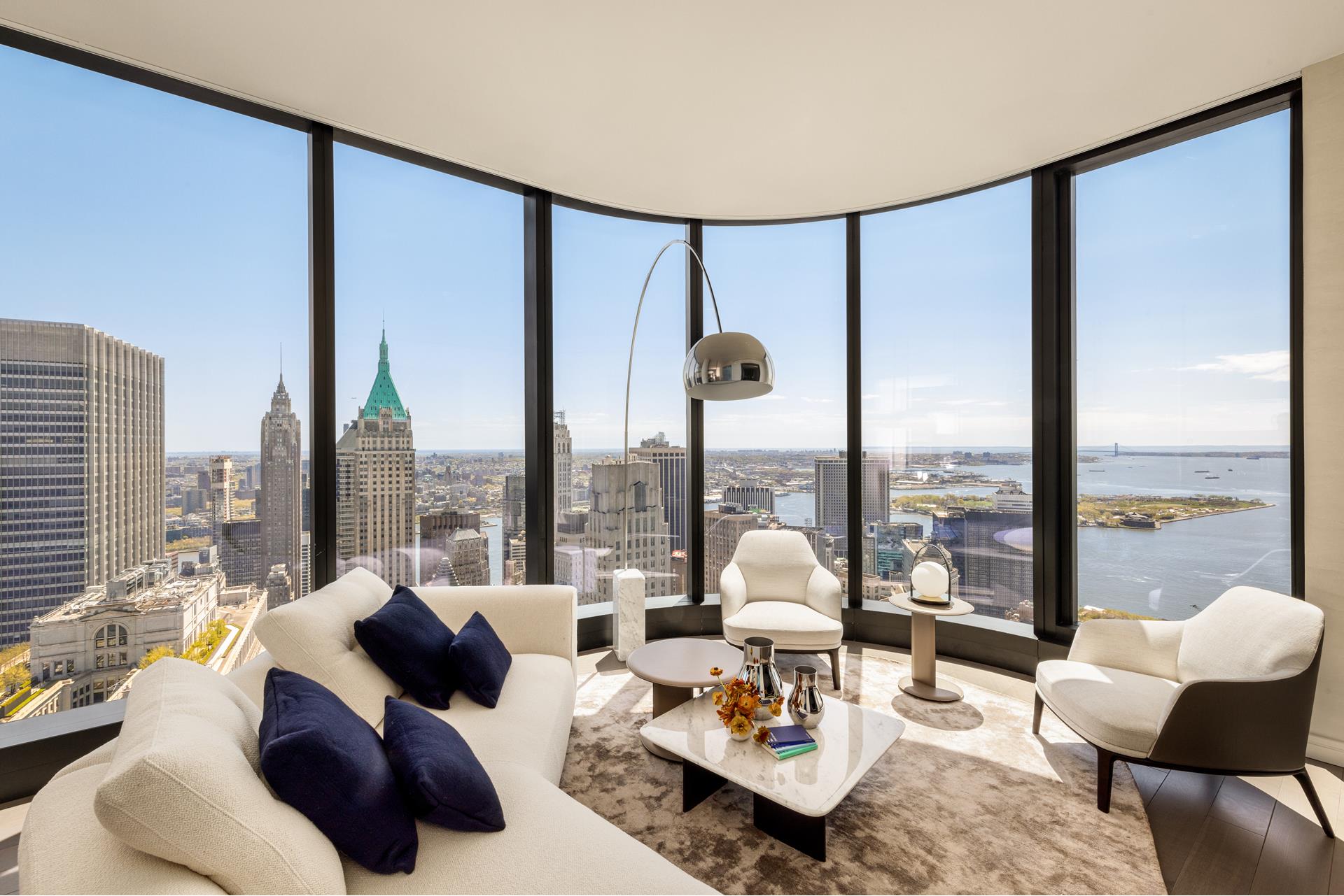 Photo 1 of 125 Greenwich Street 63B, Financial District, NYC, $2,105,000, Web #: 1063442438