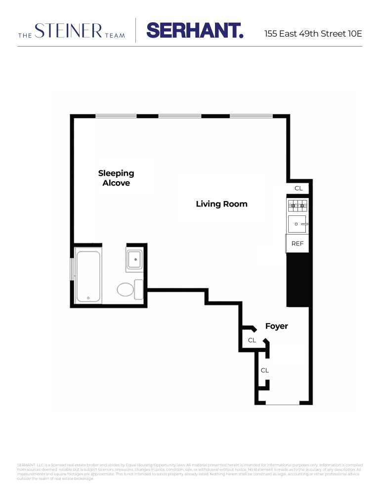 155 E 49TH Street, New York, NY 10017, 2 Rooms Rooms,1 BathroomBathrooms,Residential,For Sale,49TH,RPLU-1032522924768