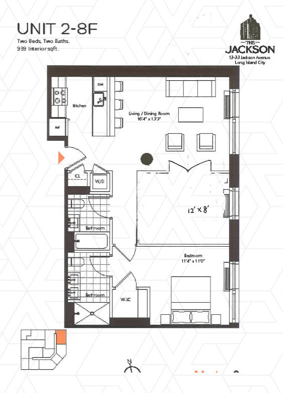 Floorplan for 13-33 Jackson Avenue