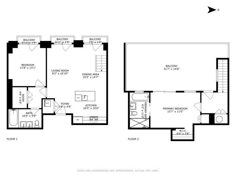 Floorplan for 170 West Street, 501