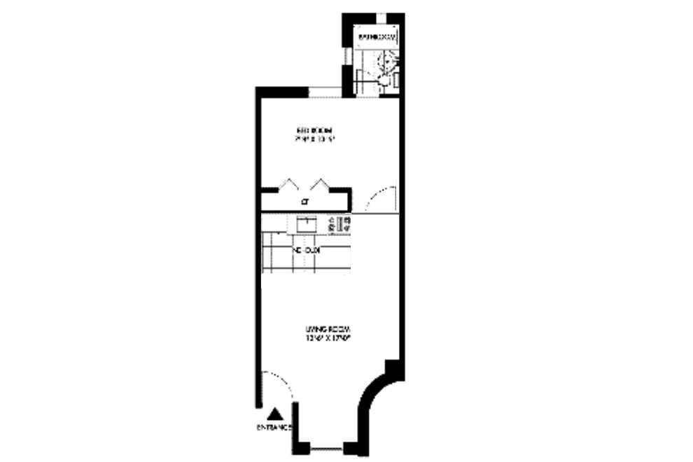 Floorplan for 417 Hicks Street, 4B