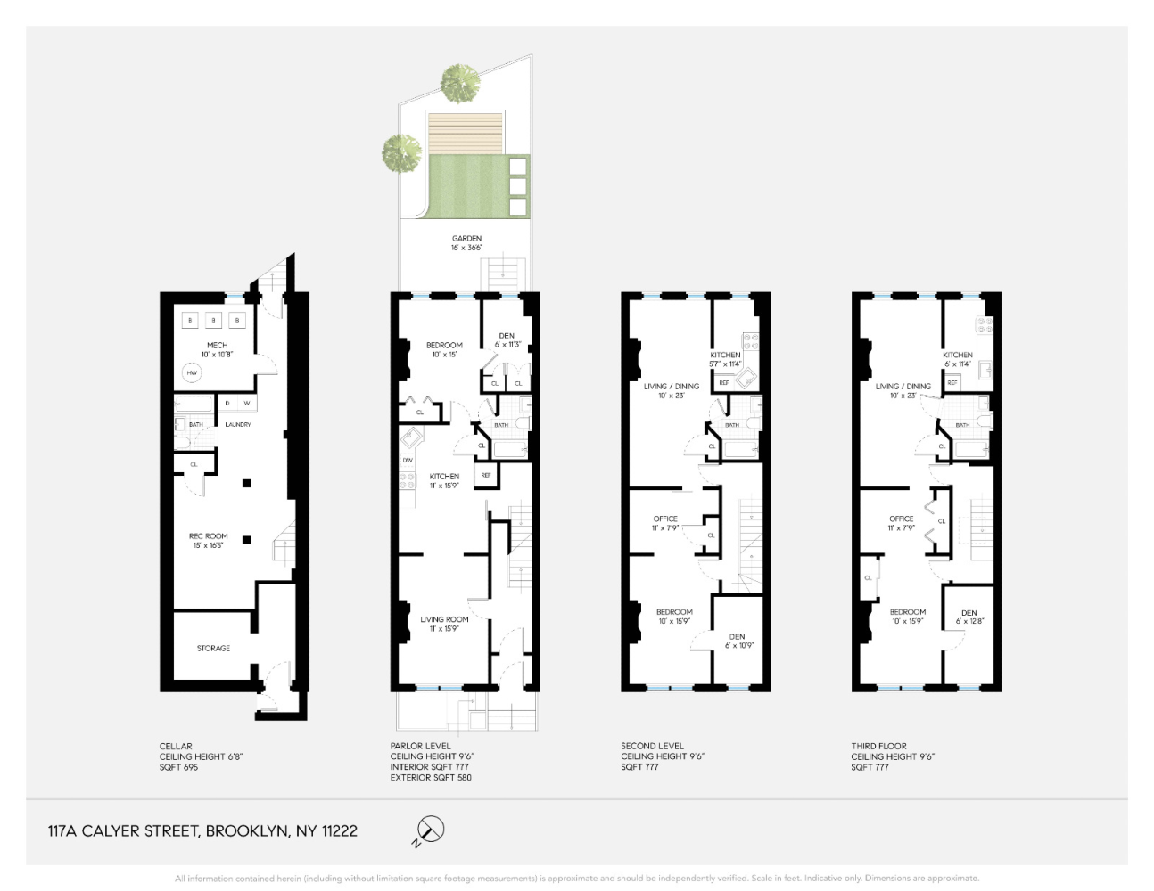 Floorplan for 117 Calyer Street