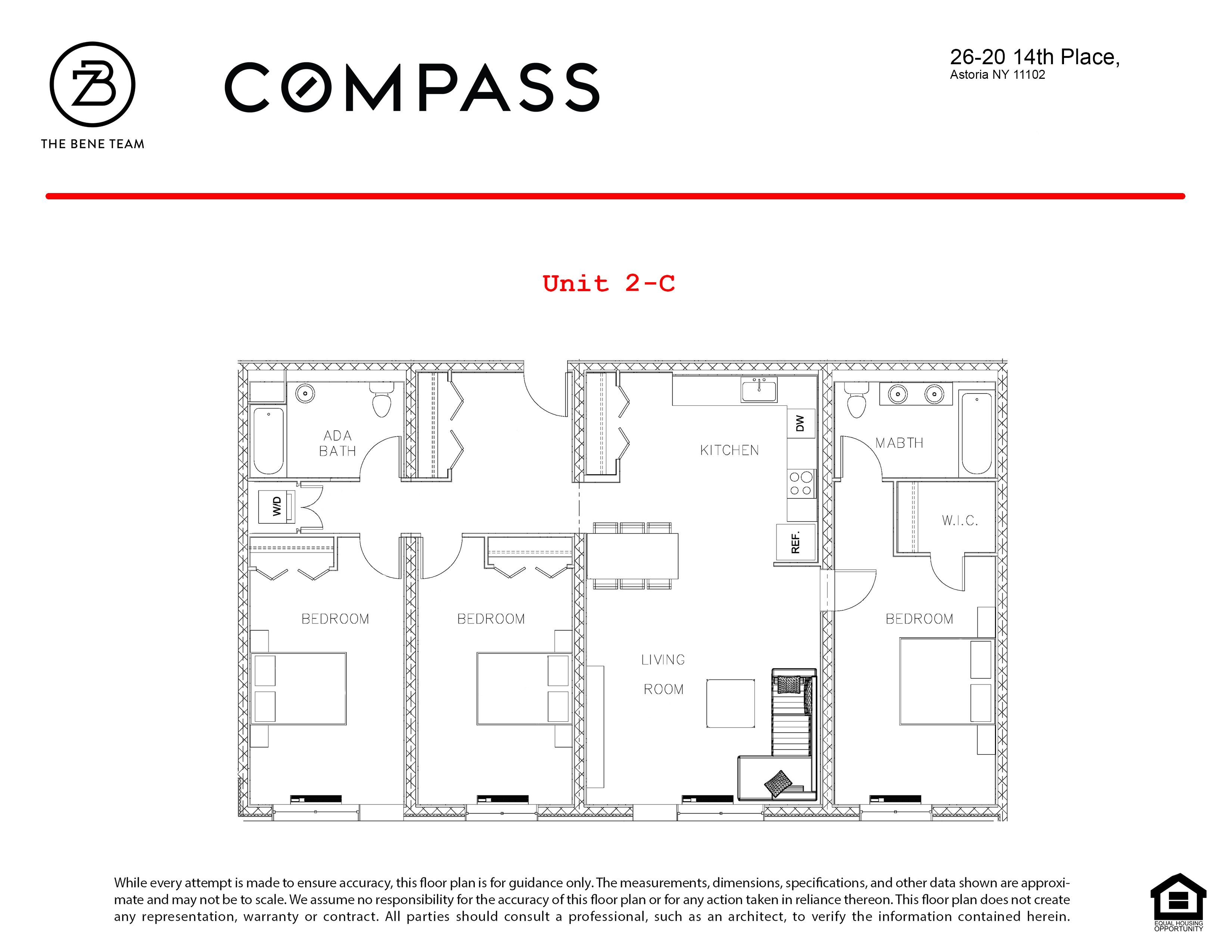 Floorplan for 26-20 14th Place