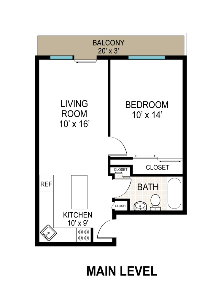 308 101ST Street, New York, NY 11209, 1 Bedroom Bedrooms, 2 Rooms Rooms,1 BathroomBathrooms,Residential,For Sale,101ST,RPLU-1639122931983