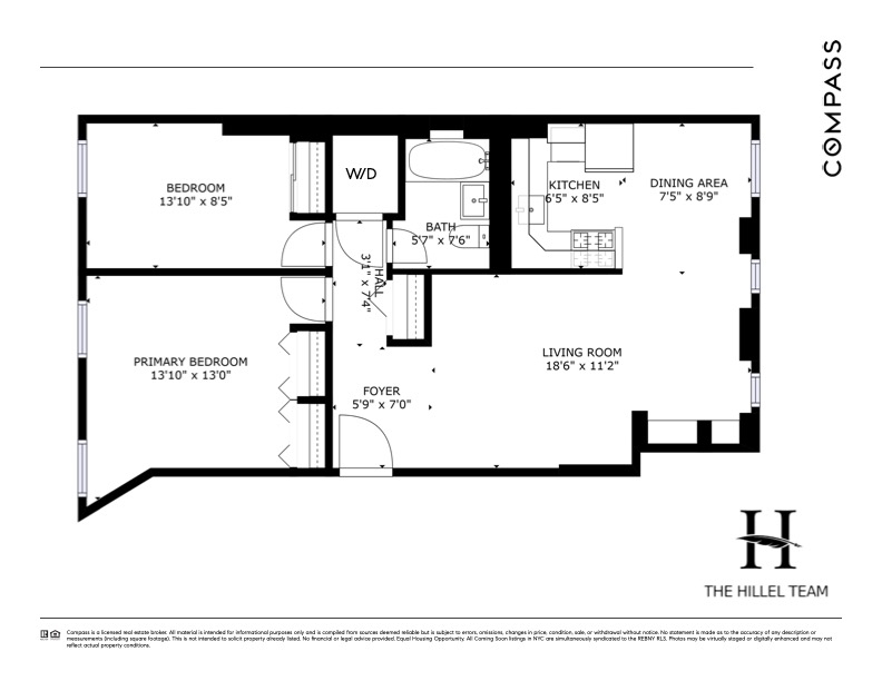 Floorplan for 134 Baltic Street, 1B