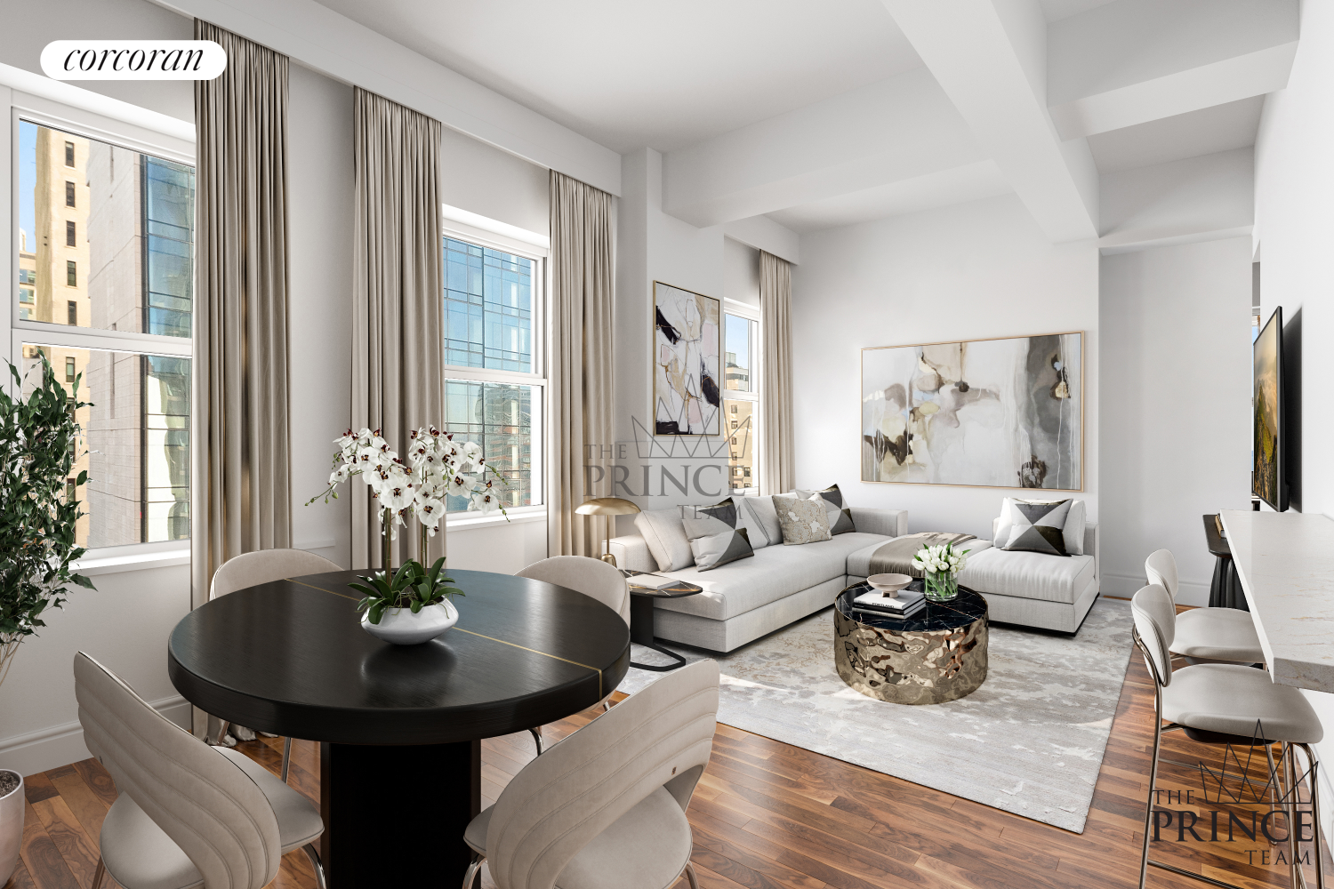 88 Greenwich Street 2805, Financial District, Downtown, NYC - 1 Bedrooms  
1 Bathrooms  
3 Rooms - 