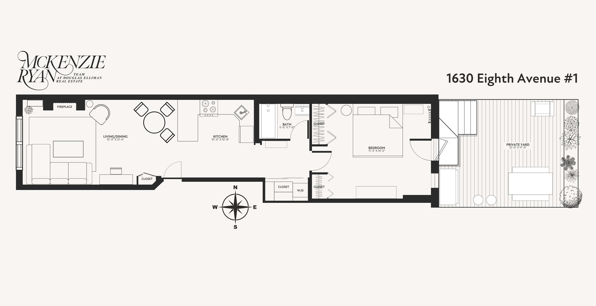 Floorplan for 1630 8th Avenue, 1