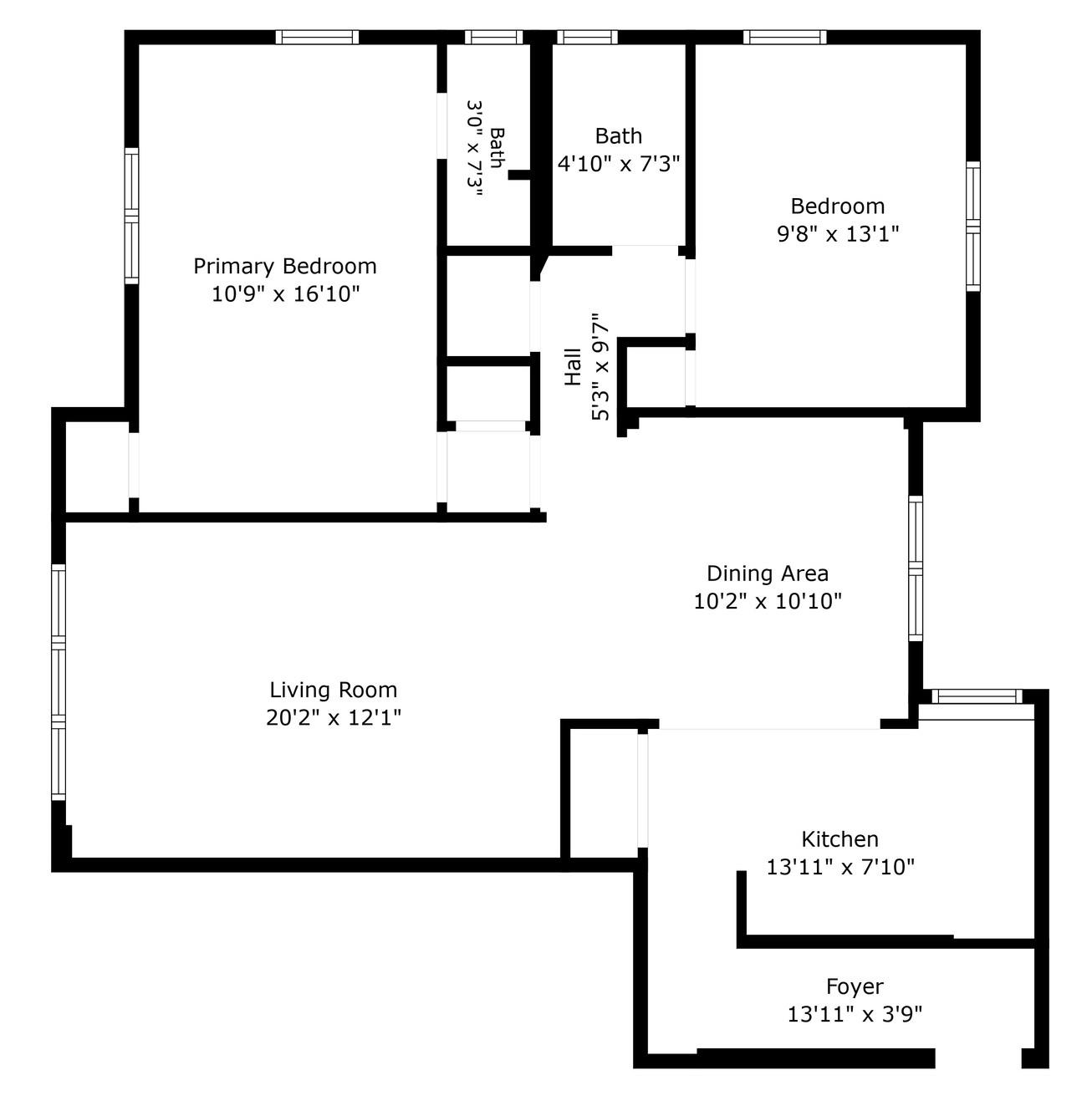 Floorplan for 78-11 35th Avenue