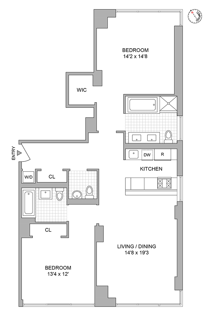 Floorplan for 39 East 29th Street, 20C