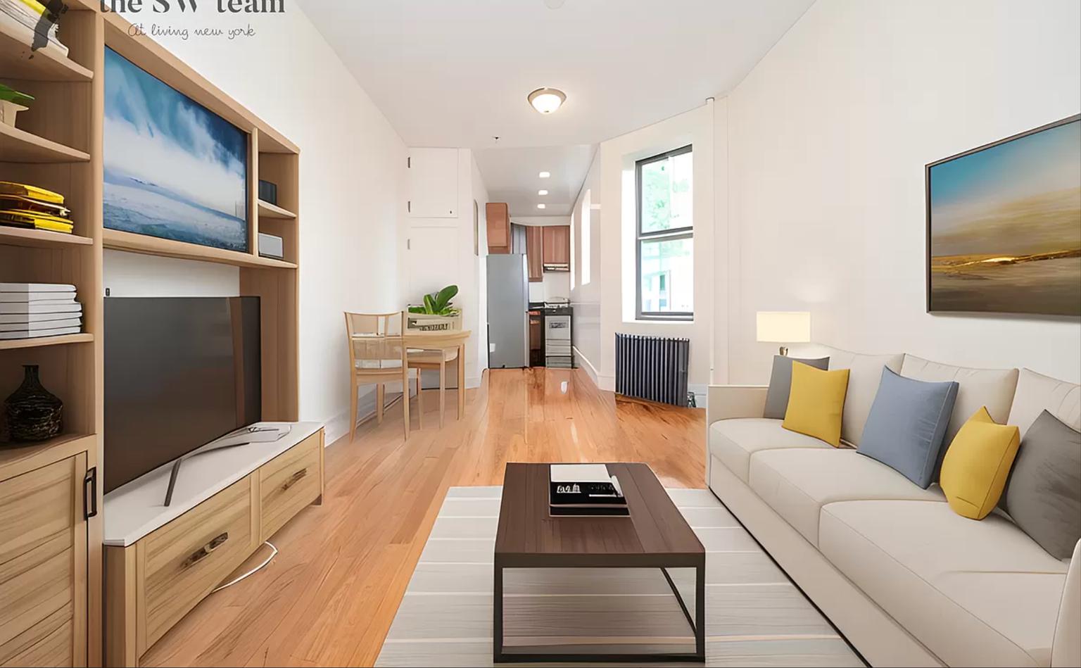 53 West 105th Street 4, Upper West Side, Upper West Side, NYC - 2 Bedrooms  
1 Bathrooms  
4 Rooms - 