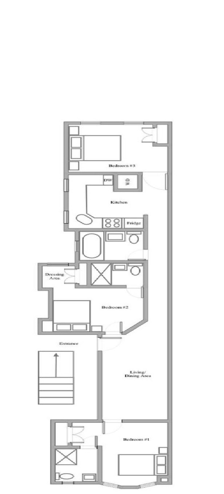 Floorplan for 608 West 148th Street, 4