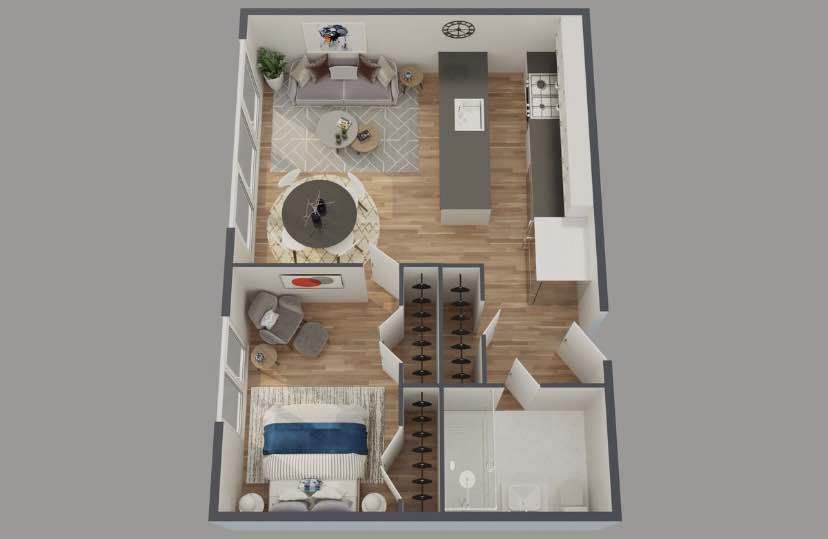 Floorplan for 3 West 36th Street, 4-A