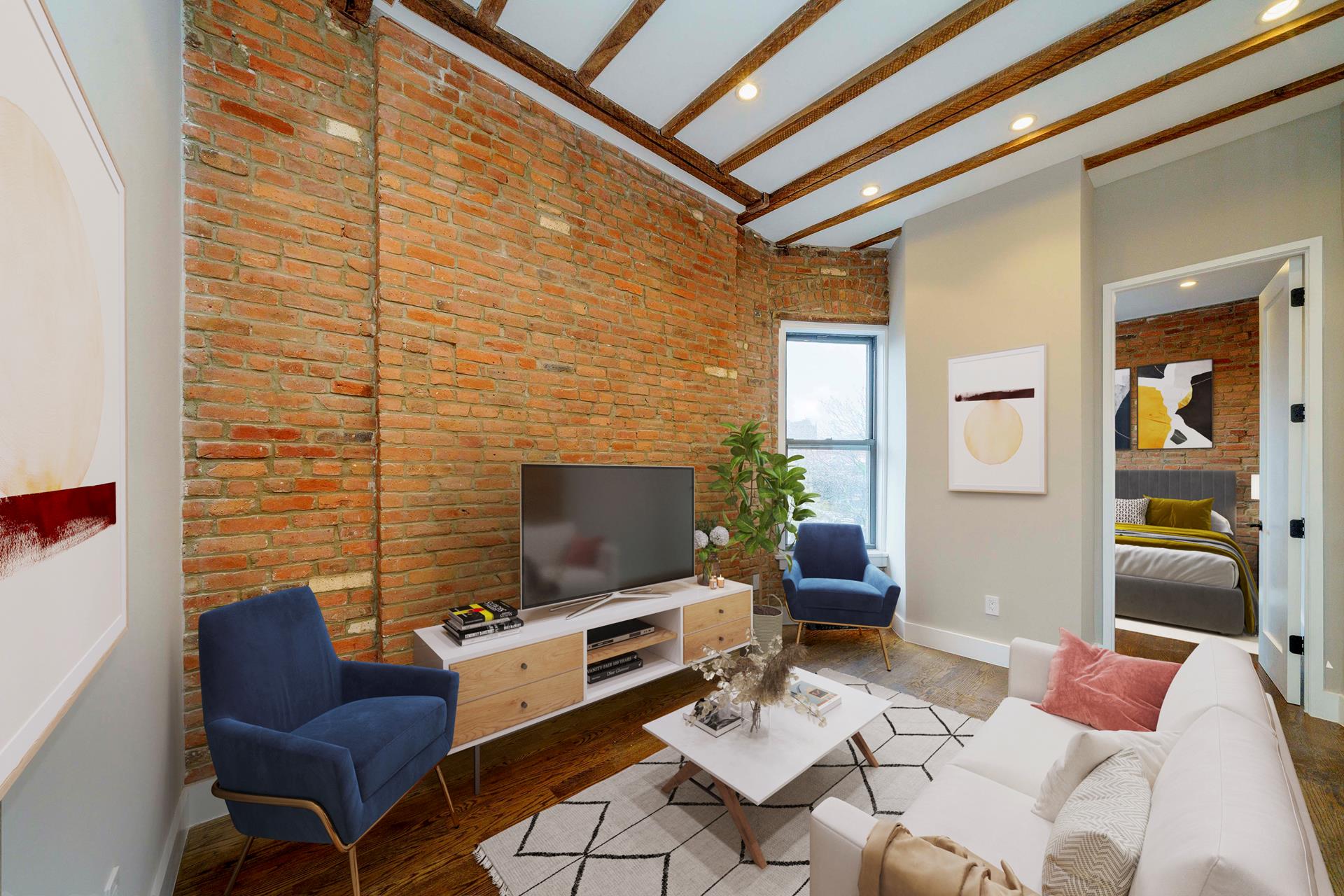 119 Christopher Street 64, West Village, Downtown, NYC - 2 Bedrooms  
1 Bathrooms  
4 Rooms - 
