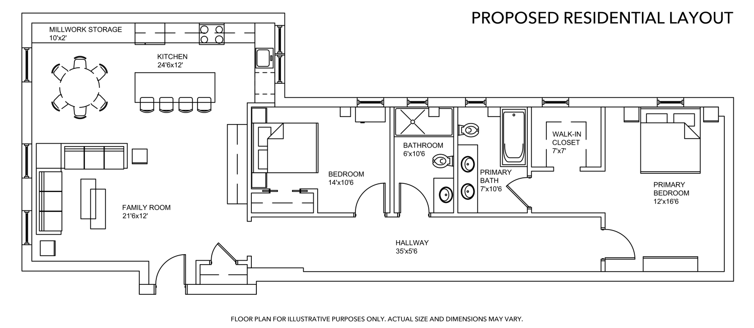 Floorplan for 61 East 86th Street, 1A