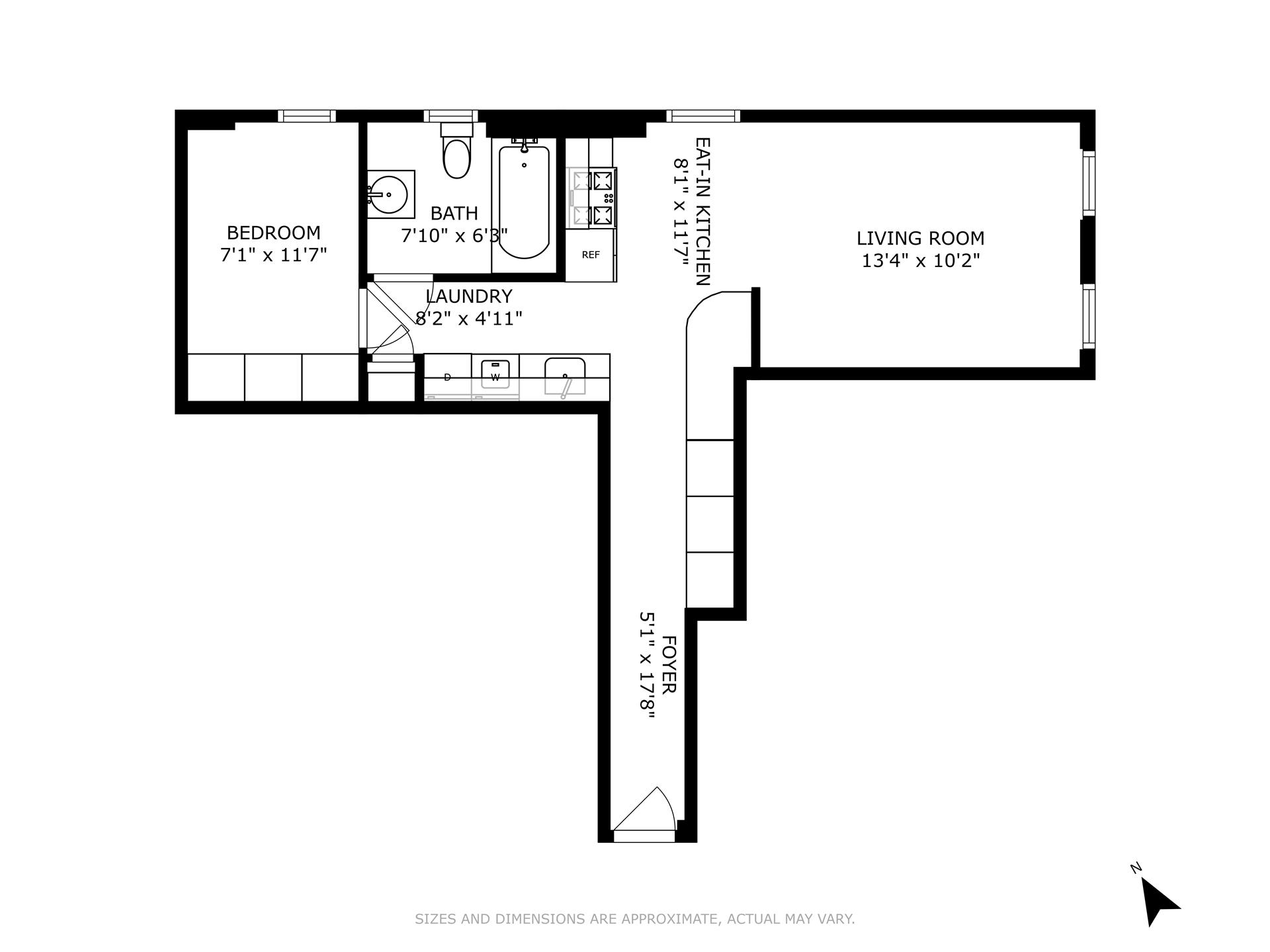 Floorplan for 407 Keap Street, 22