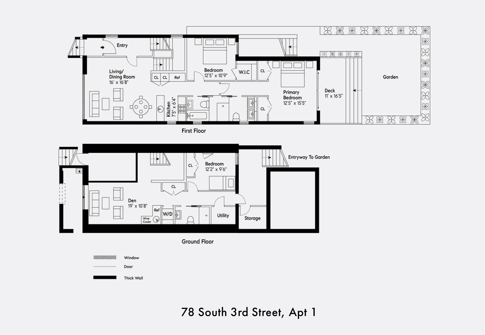 Floorplan for 78 South 3rd Street, 1