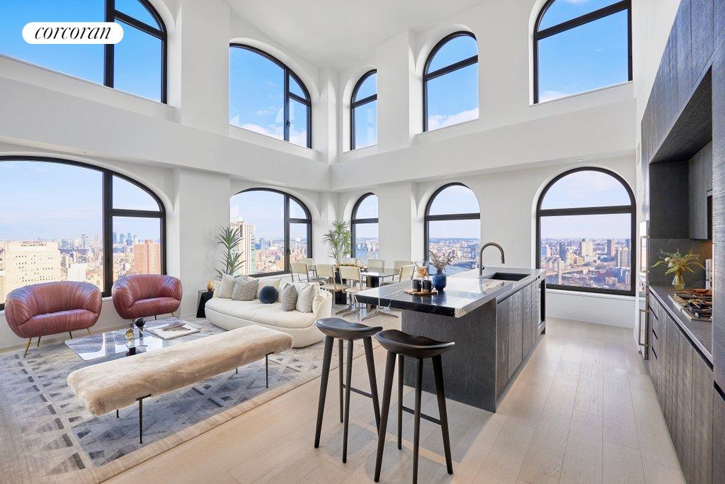 130 William Street 50A, Lower Manhattan, Downtown, NYC - 4 Bedrooms  
4.5 Bathrooms  
7 Rooms - 
