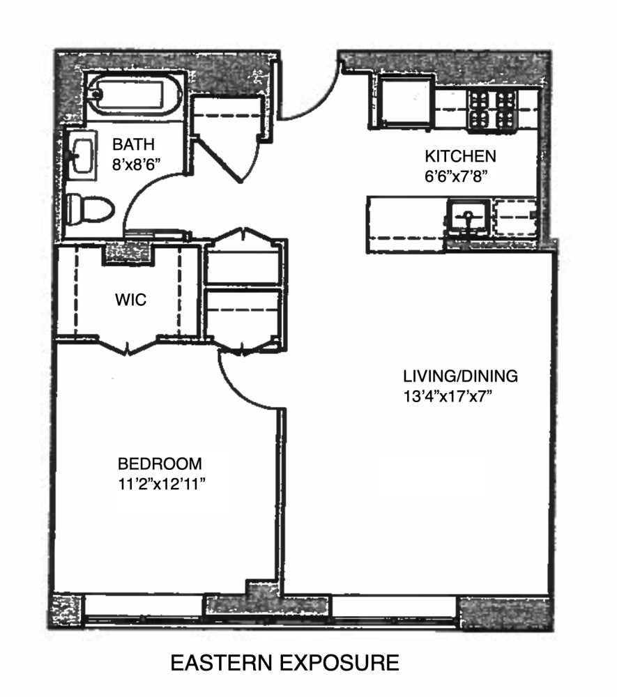 Floorplan for 8 Vanderbilt Avenue, 10E
