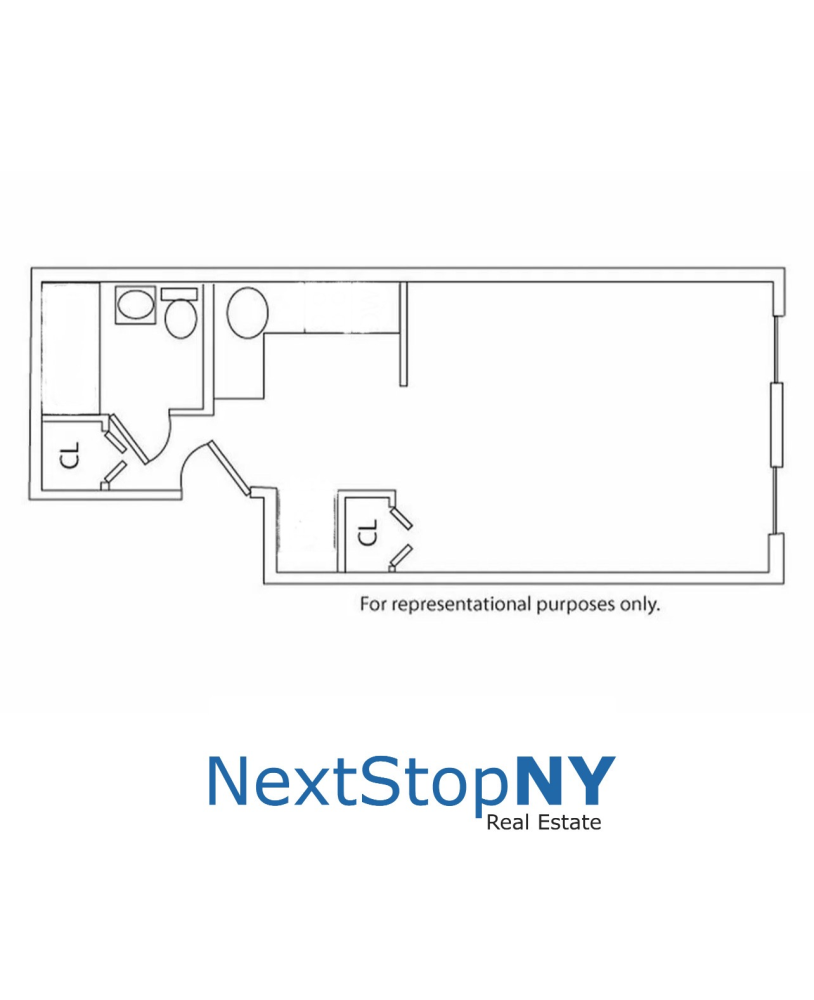 Floorplan for 235 East 54th Street, 2D