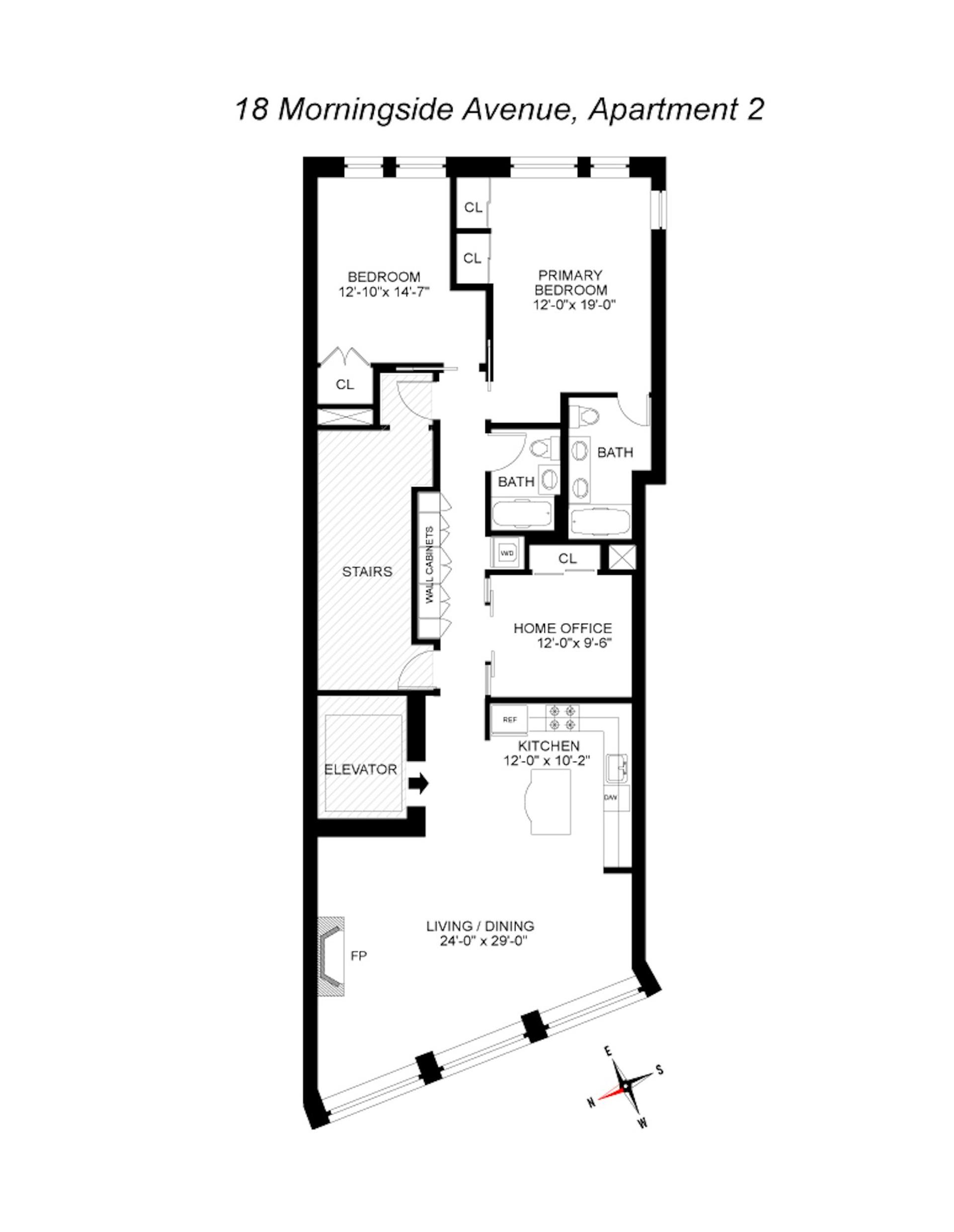Floorplan for 18 Morningside Avenue, 2