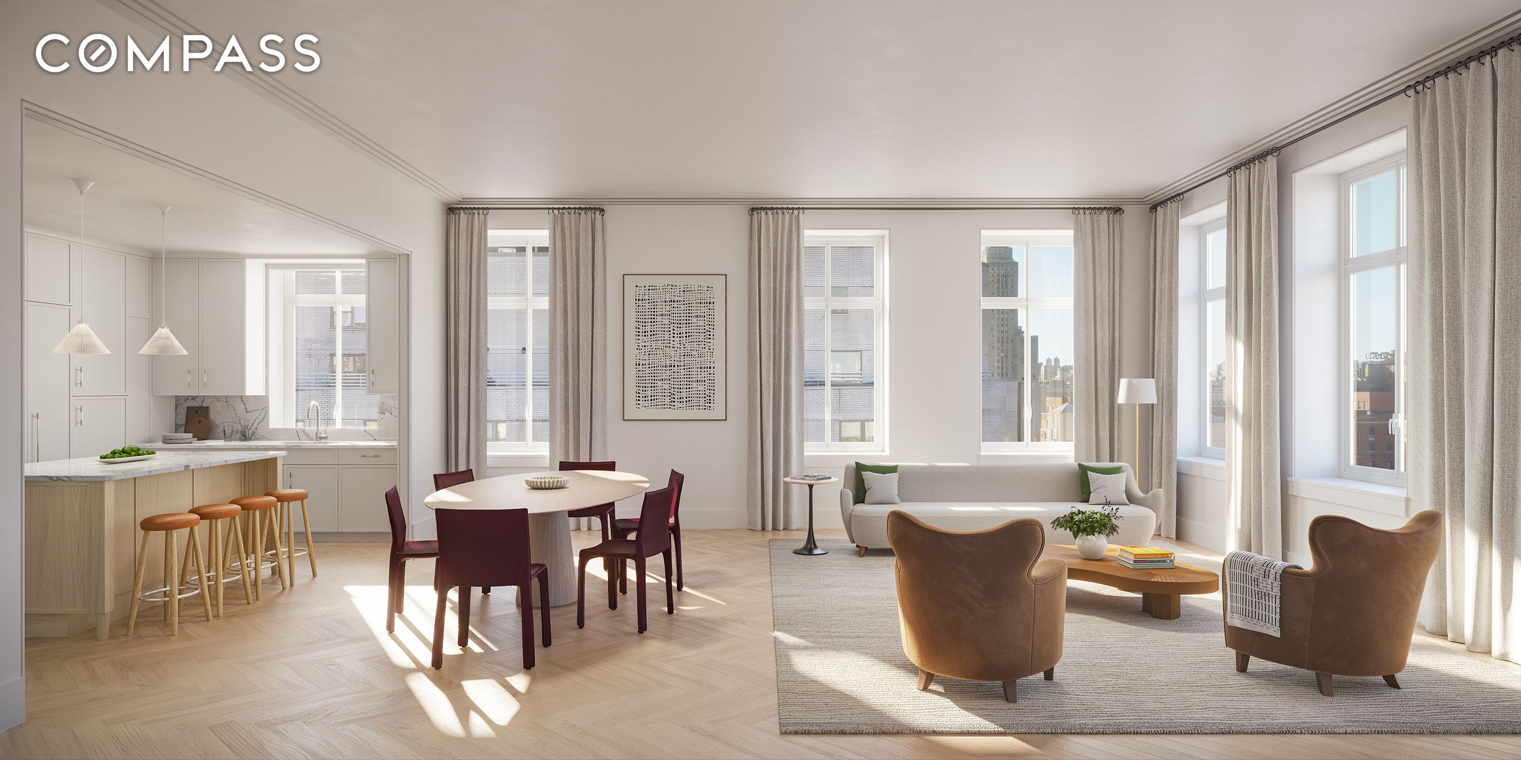 200 East 75th Street 4A, Lenox Hill, Upper East Side, NYC - 4 Bedrooms  
4.5 Bathrooms  
8 Rooms - 