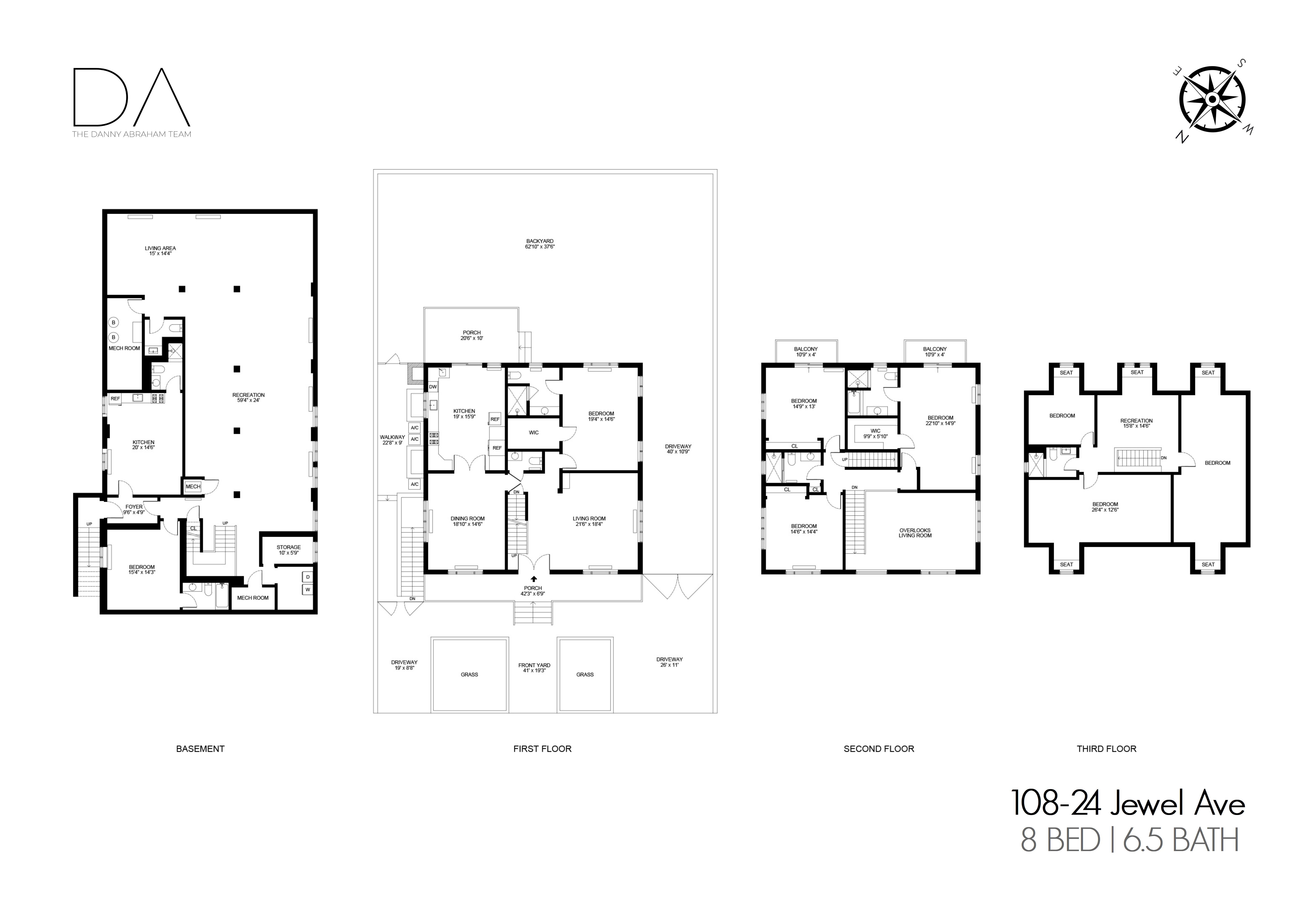 Floorplan for 108-24 Jewel Avenue
