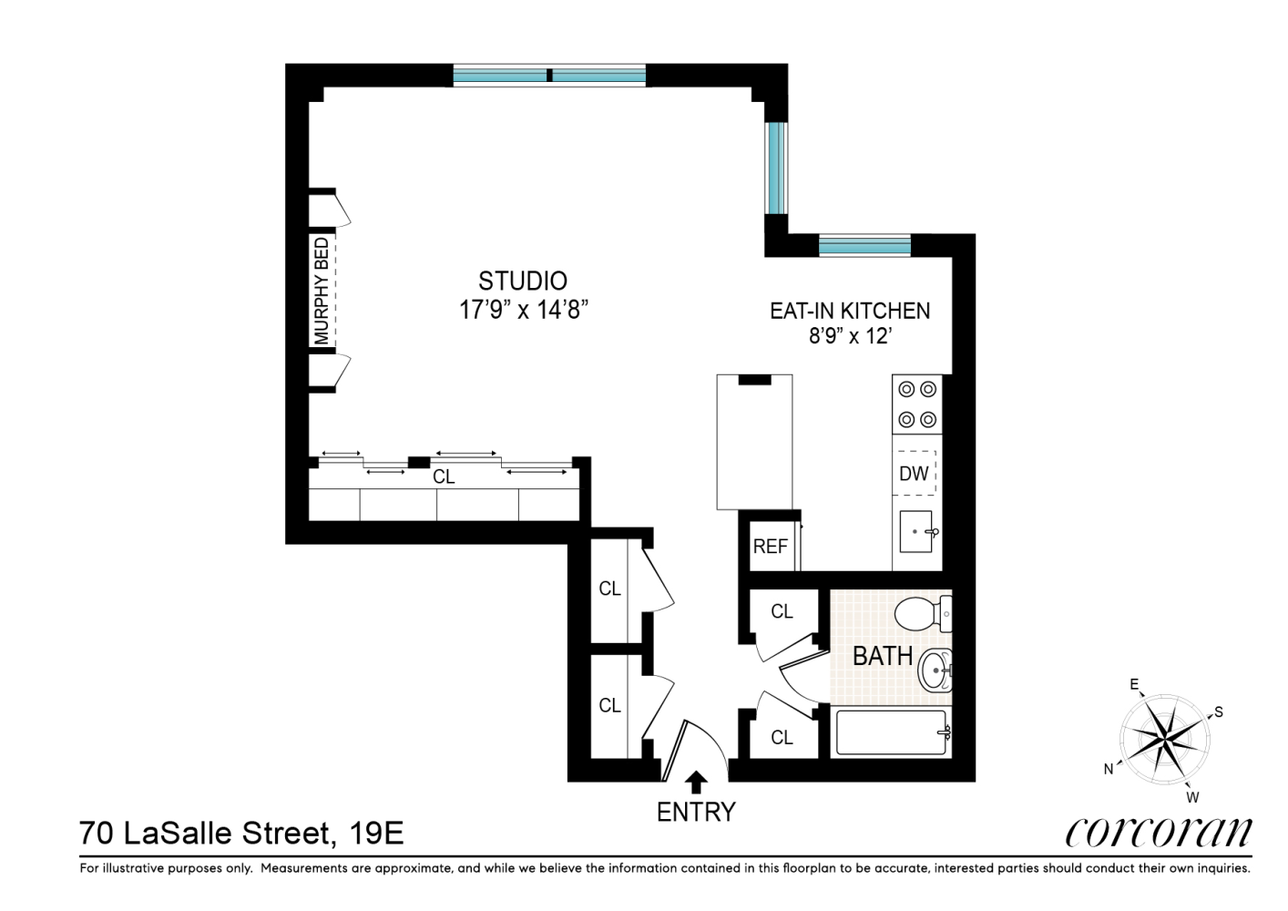 70 LASALLE Street, New York, NY 10027, 1 Room Rooms,1 BathroomBathrooms,Residential,For Sale,MORNINGSIDE GARDENS,LASALLE,RPLU-33422937359